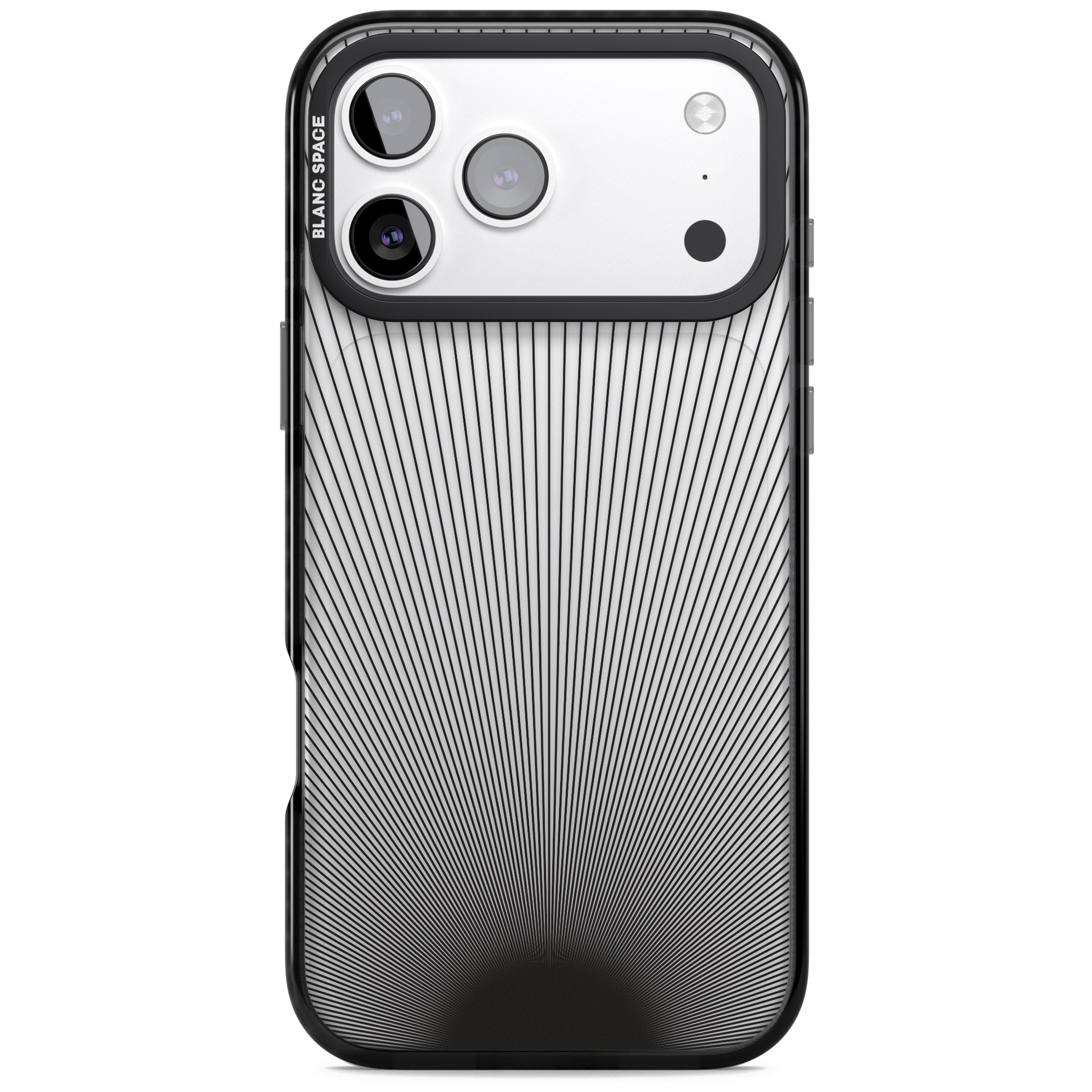 Linear Sunburst iPhone 17 Pro Impact Black Phone Case