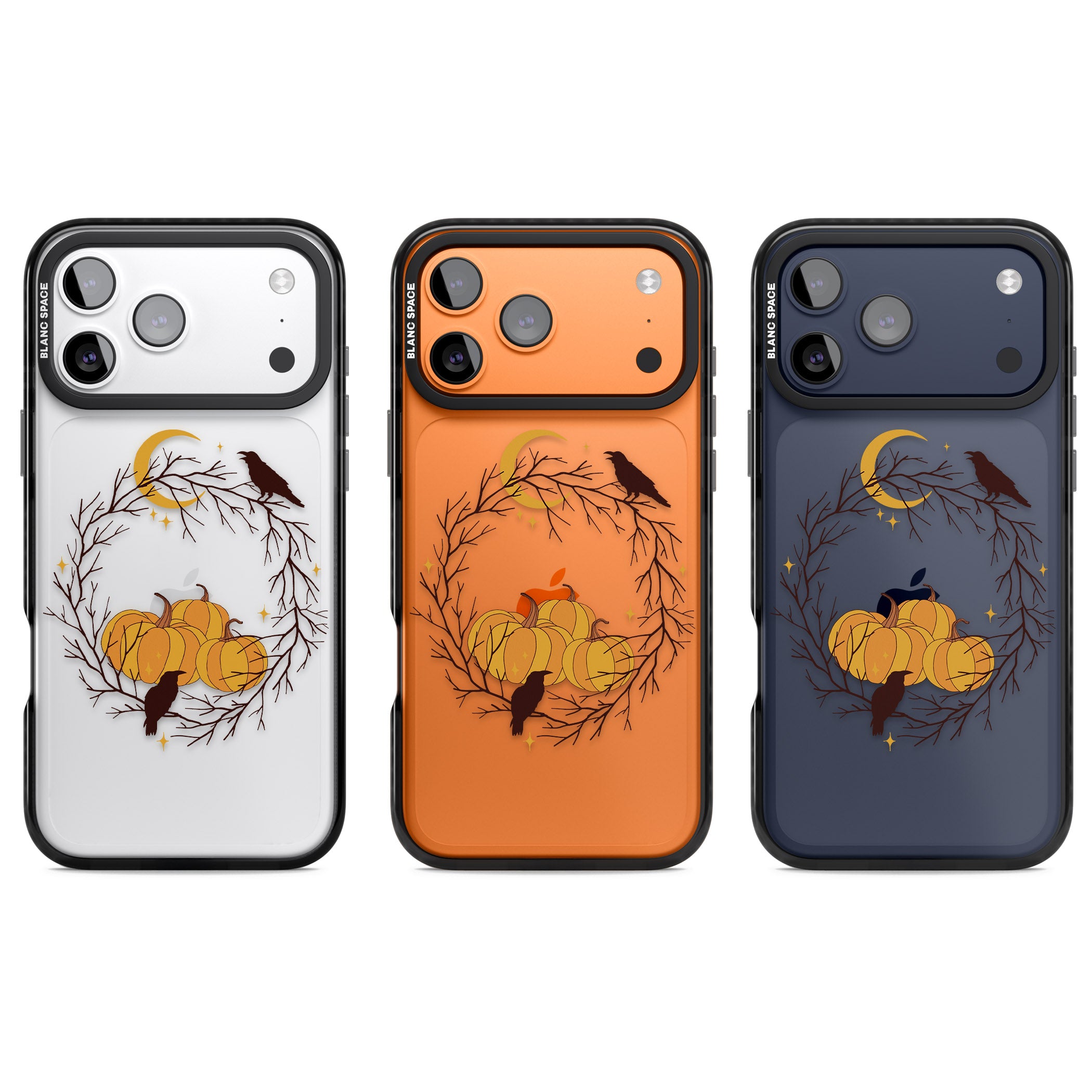 Pumpkin Patch iPhone 17 Pro Impact Black Phone Case APT Impact Protection