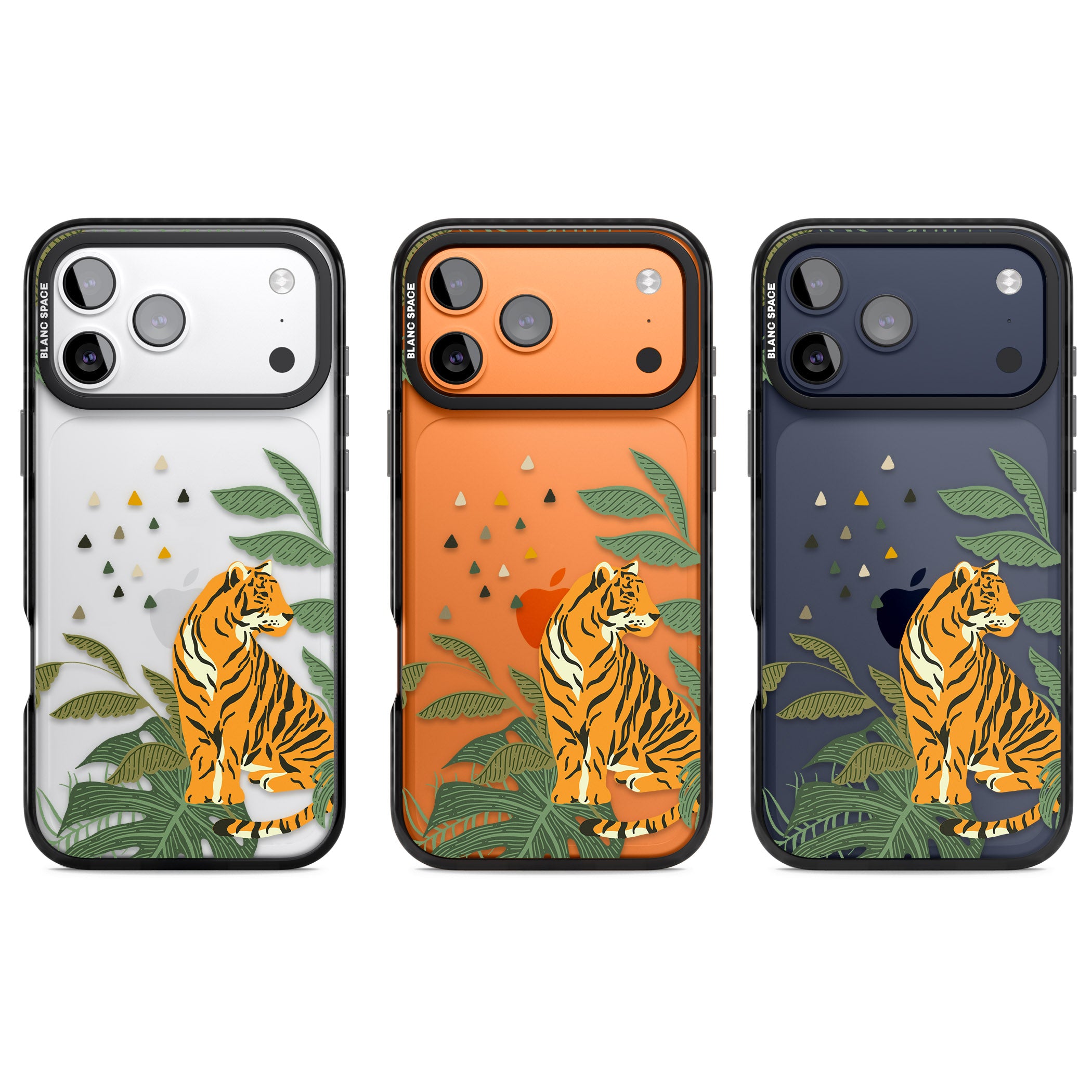 Tiger Jungle iPhone 17 Pro Impact Black Phone Case APT Impact Protection