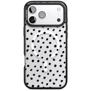 Messy Black Dot Pattern
