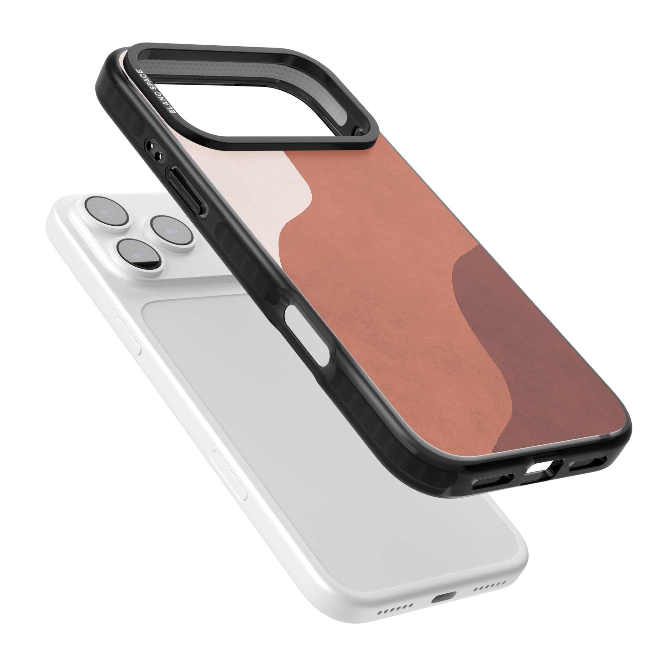 Lush Abstract Watercolour Design #3 iPhone 17 Pro Impact Pro Black Phone Case Colours