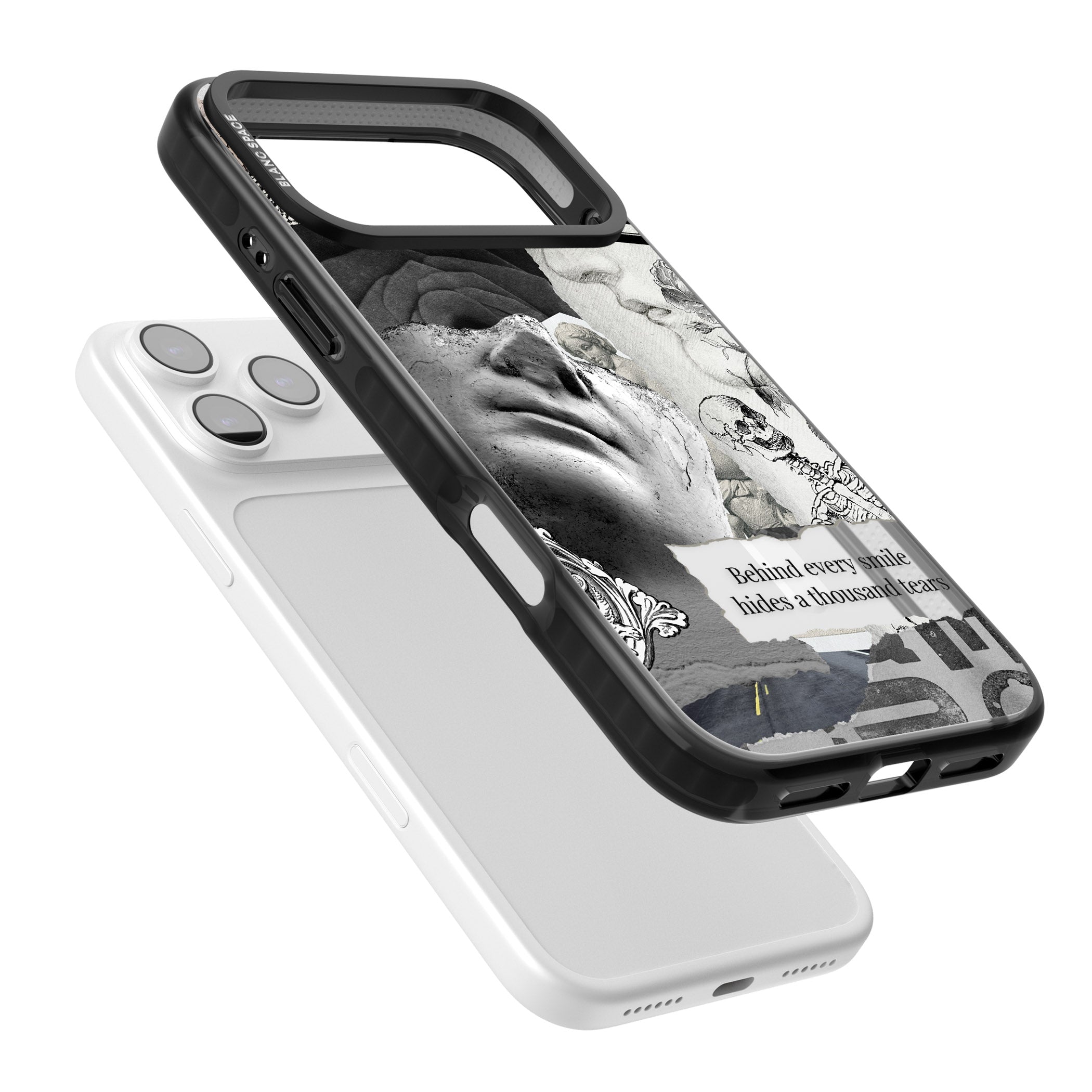 Behind Every Smile iPhone 17 Pro Impact Pro Black Phone Case Colours