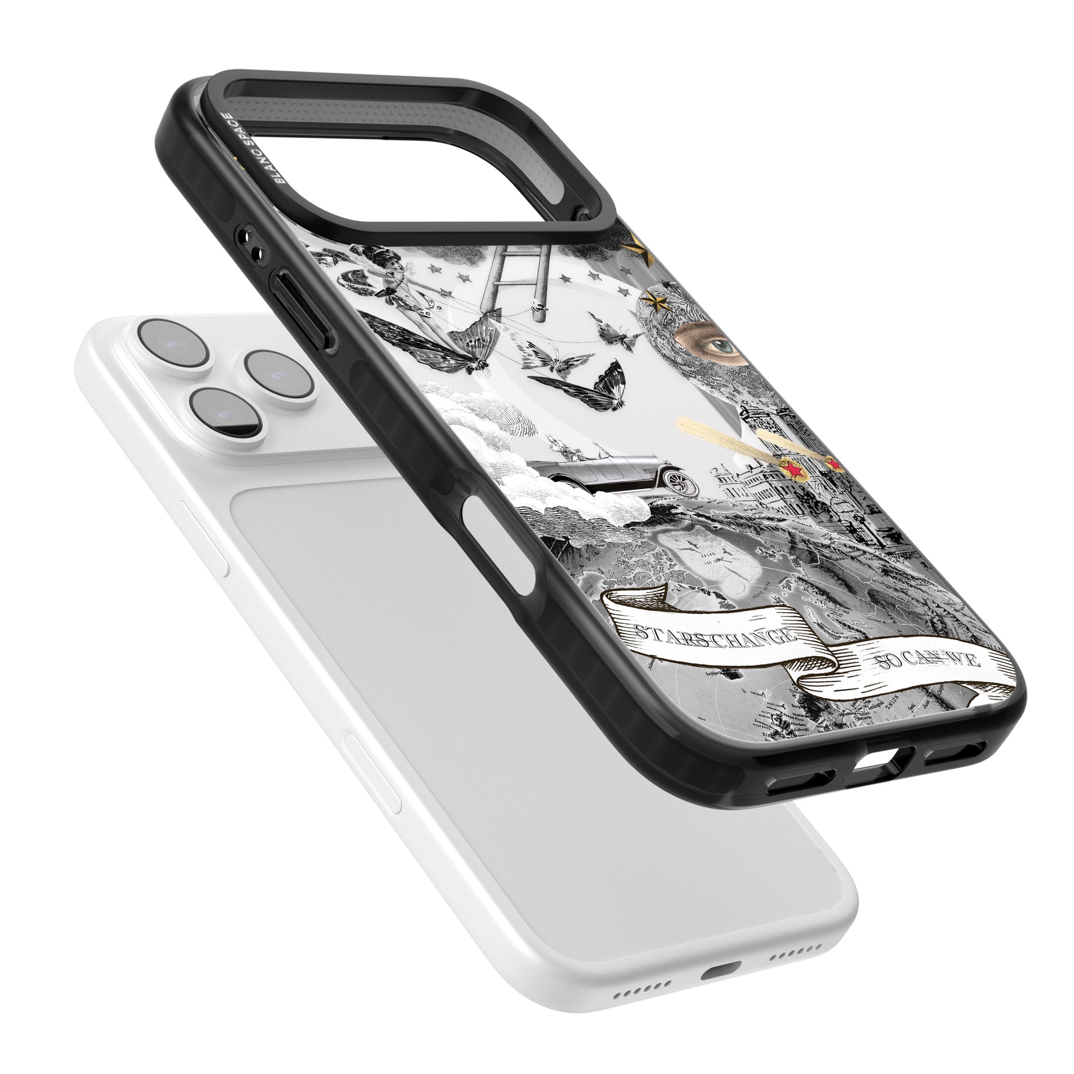 Stars Change So Can We iPhone 17 Pro Impact Pro Black Phone Case Colours