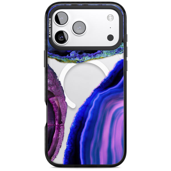 Violet Agate Slice