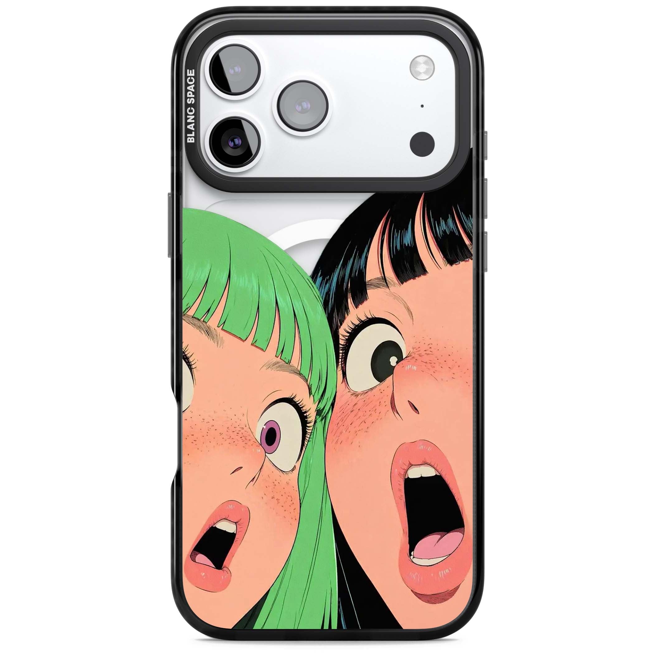 Gasp for her iPhone case | Black Impact Magsafe case for iPhone 17 Pro, iPhone 17 Pro Max