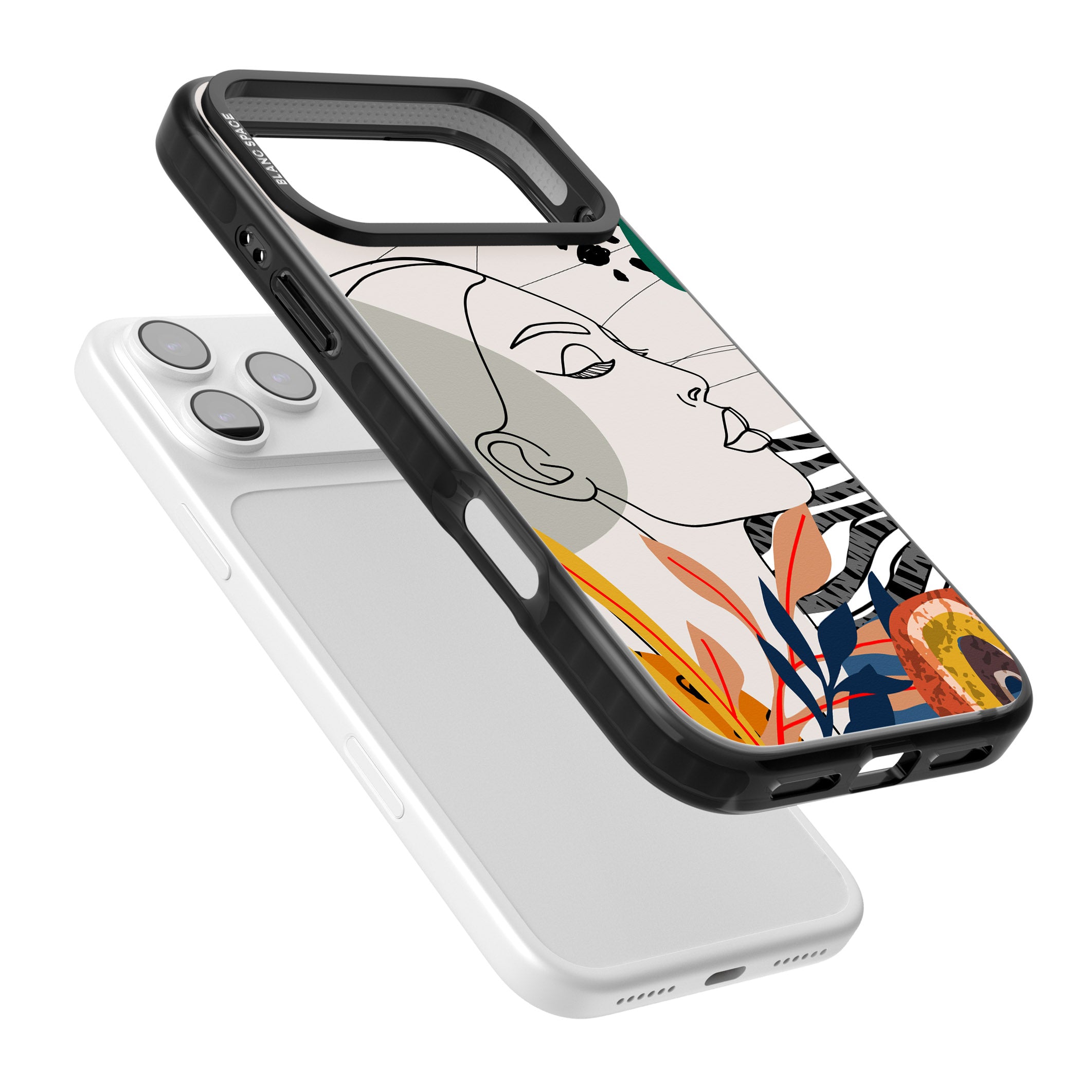 Girl Gone Wild iPhone 17 Pro Impact Pro Black Phone Case Colours