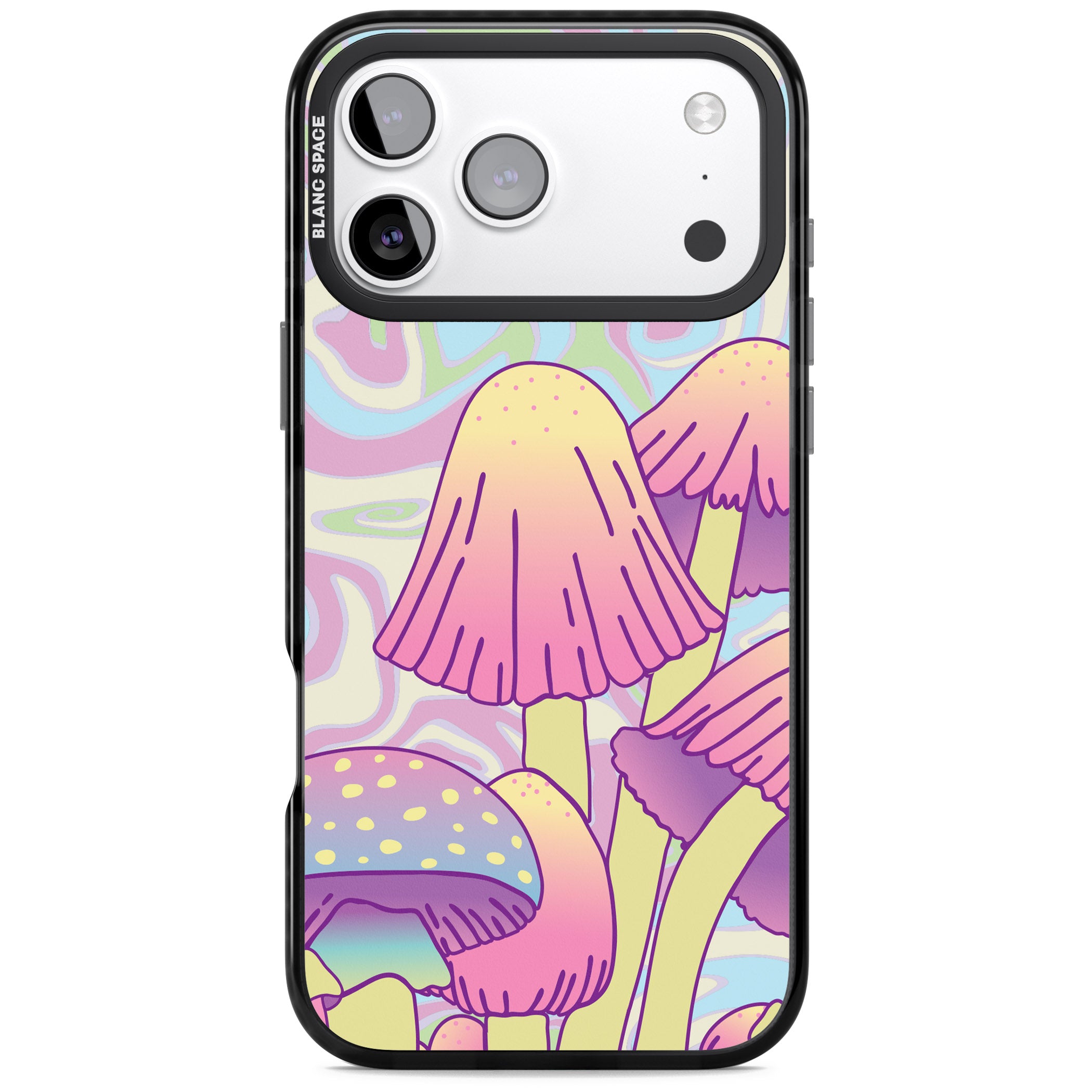 Shroomin' iPhone 17 Pro Impact Pro Black Phone Case