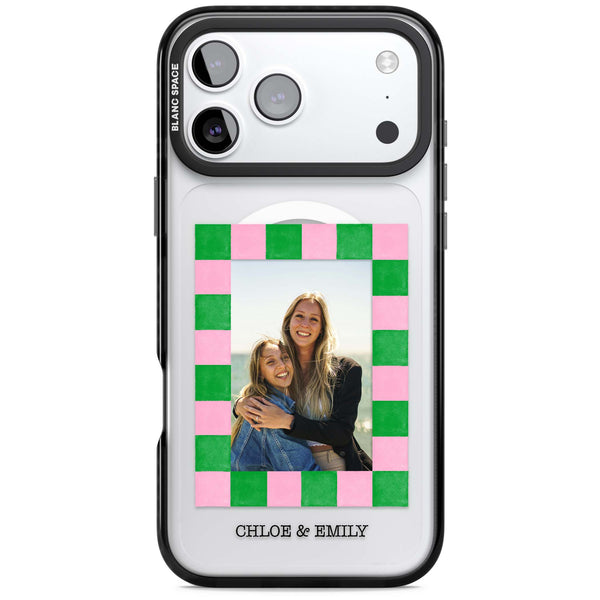 Personalised Riviera Check Photo