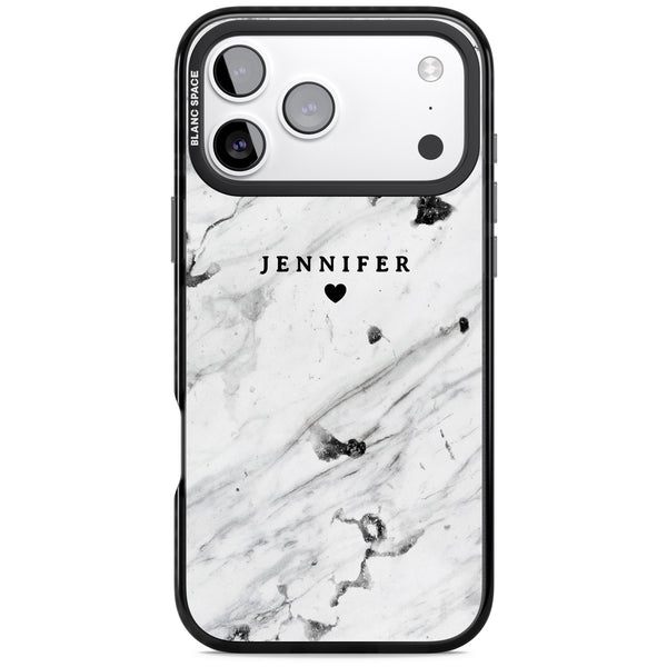 Personalised Marble Heart