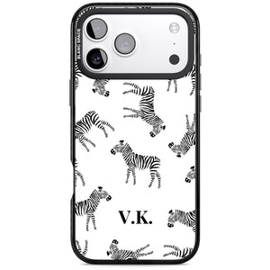 Personalised Monochrome Zebra