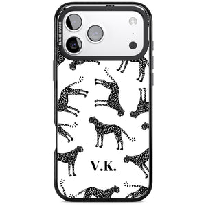 Personalised Monochrome Cheetahs