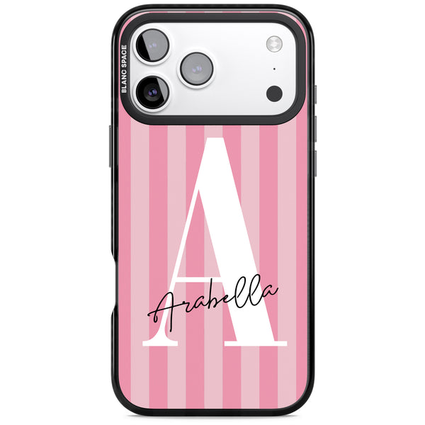 Personalised Pink Stripes