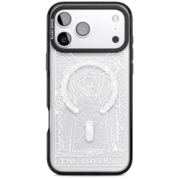 Personalised The Lovers Tarot Card (White)
