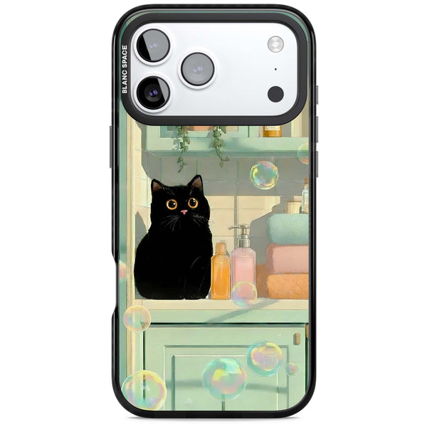 Bathroom Bubble Kitty