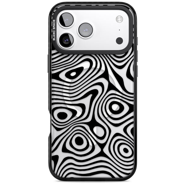 Dark Topographic Map