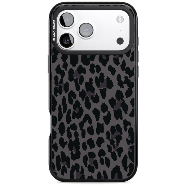 Dark Leopard Print