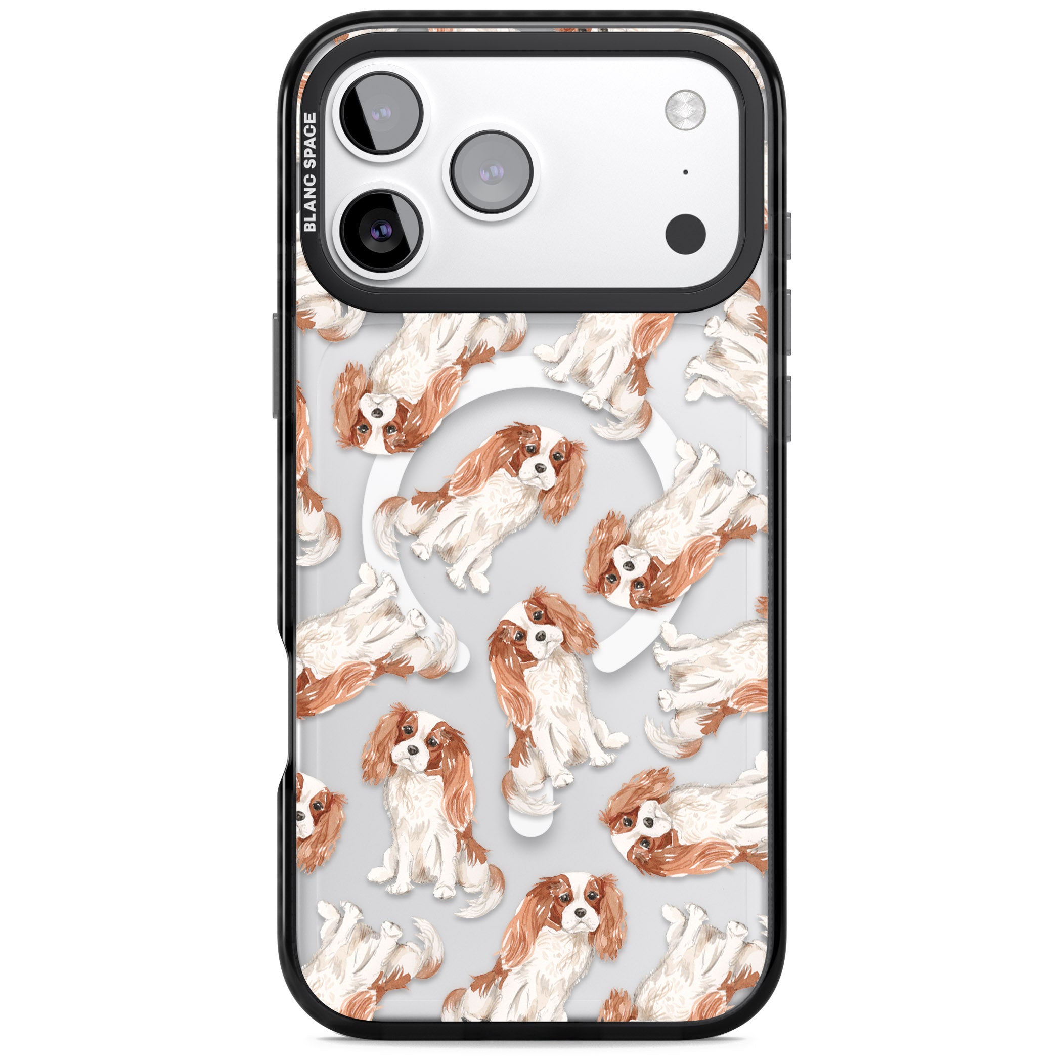 Cavalier King Charles Spaniel iPhone 17 Pro Impact Pro Black Phone Case