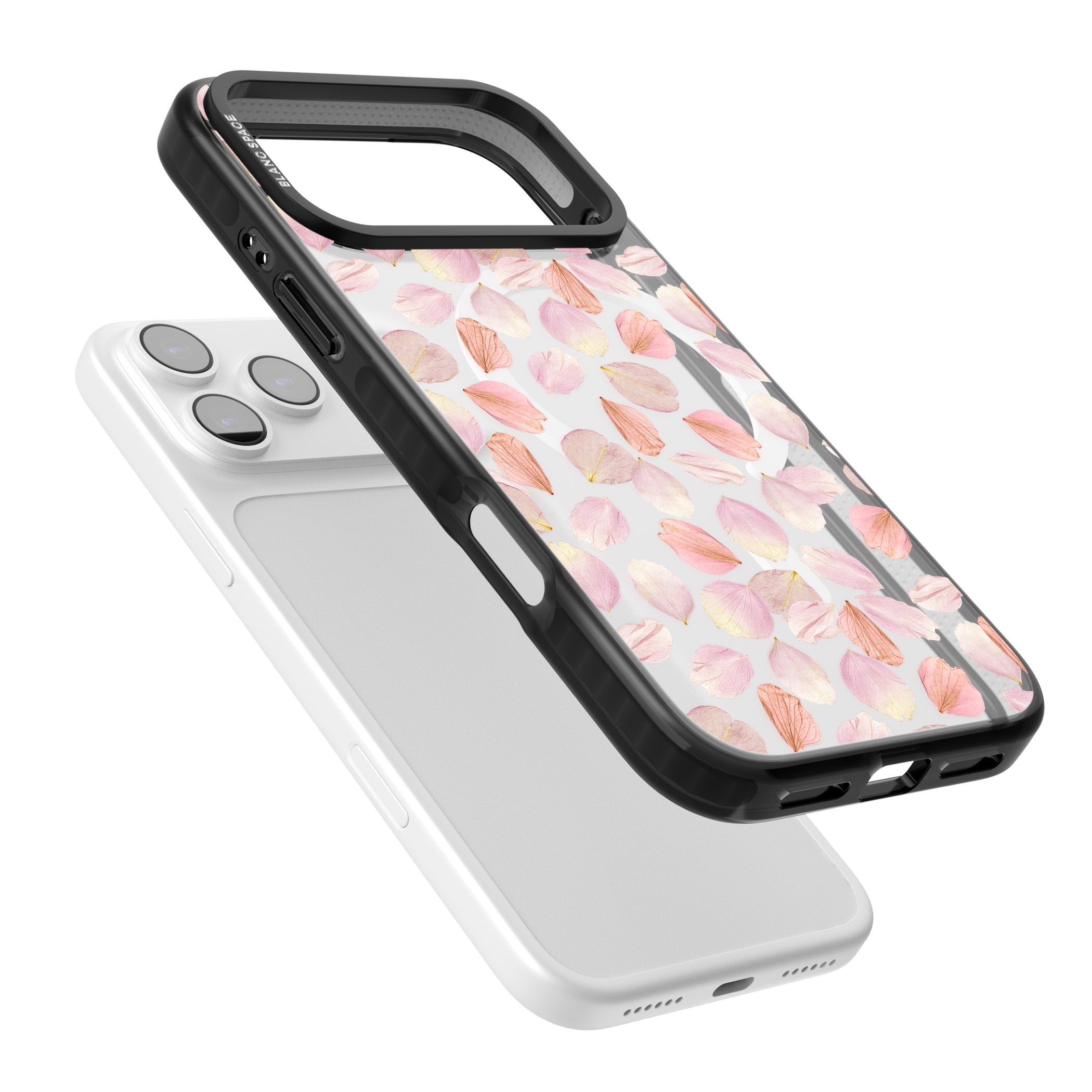 Petal Dream iPhone 17 Pro Max Impact Pro Black Phone Case Colours