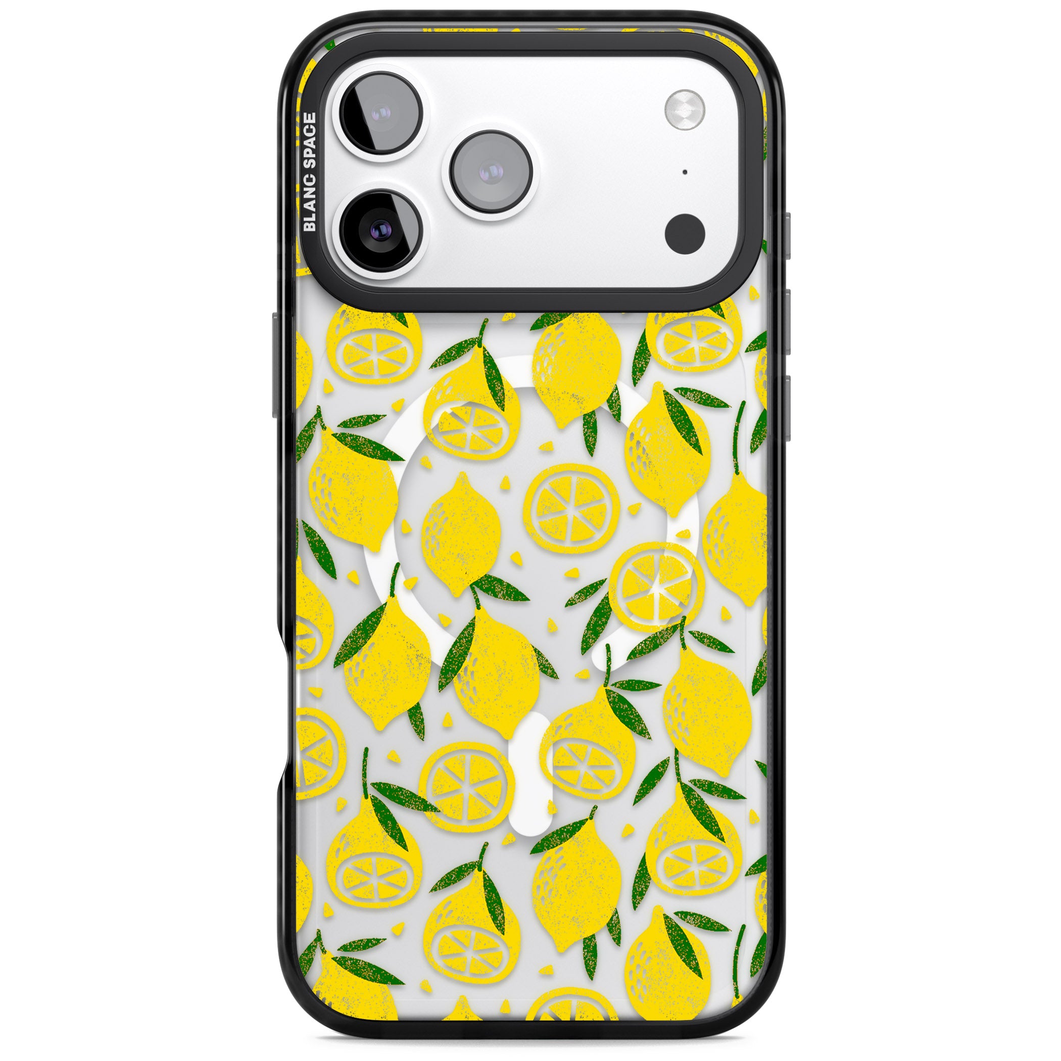 Lemon Delight iPhone 17 Pro Impact Pro Black Phone Case