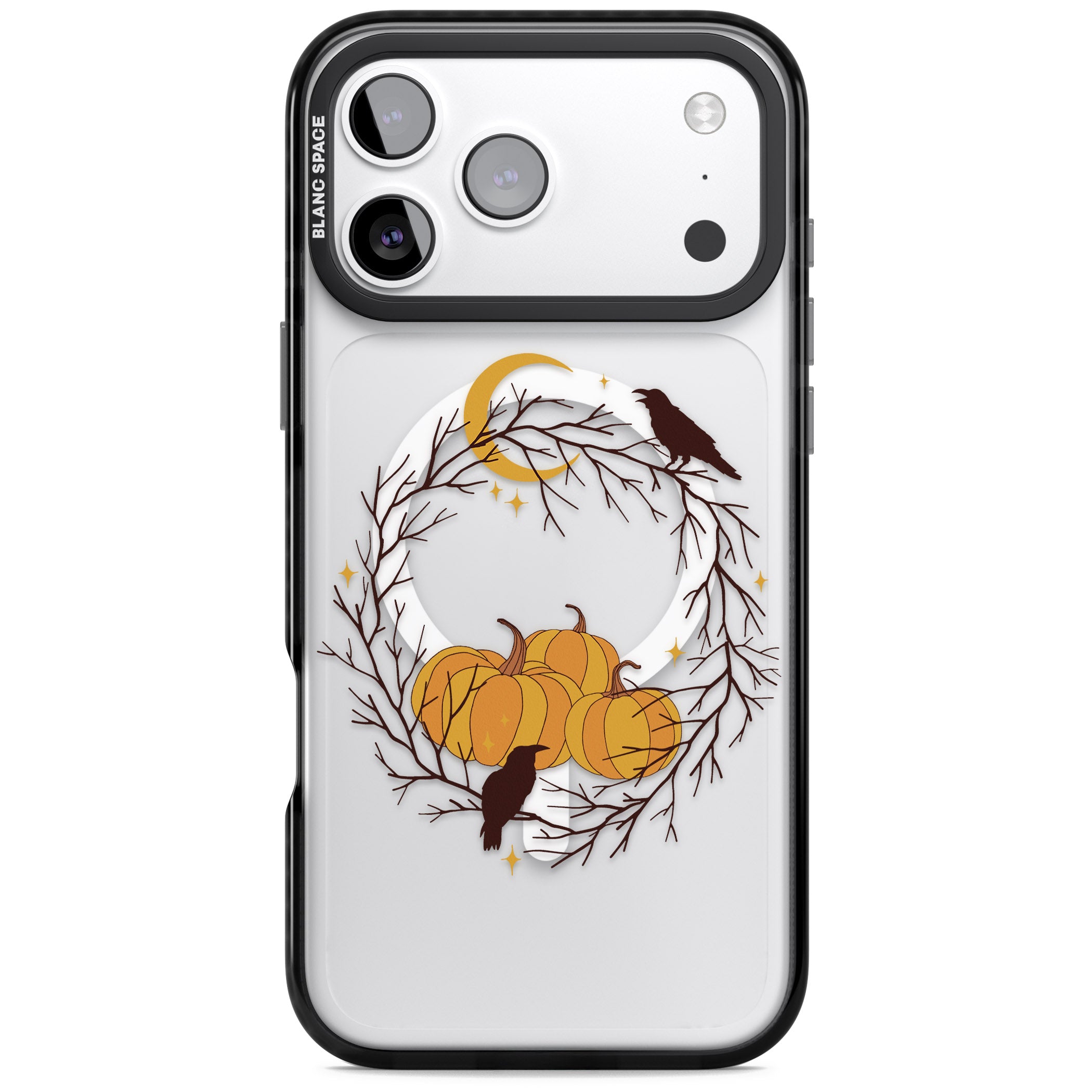 Pumpkin Patch iPhone 17 Pro Max Impact Pro Black Phone Case