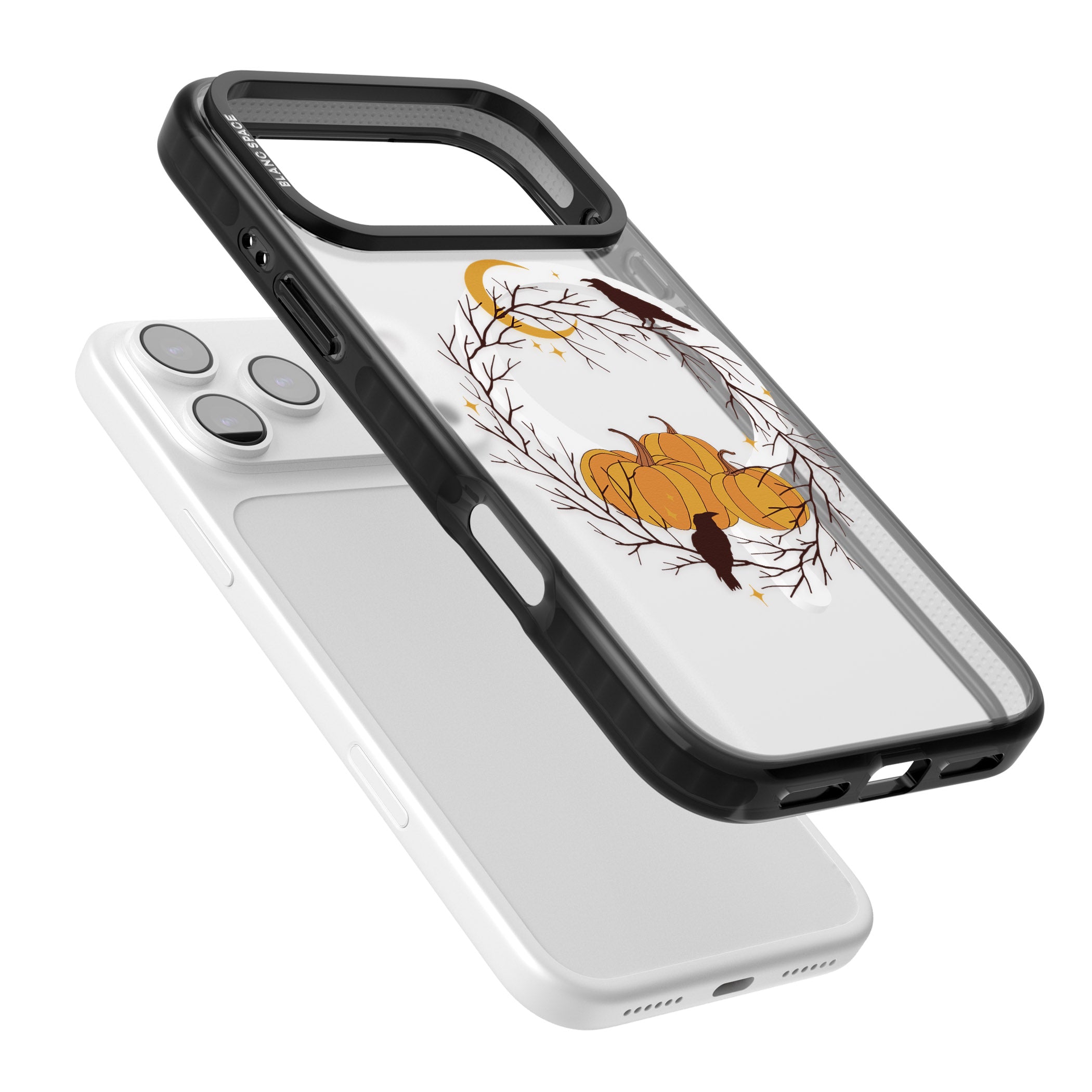 Pumpkin Patch iPhone 17 Pro Max Impact Pro Black Phone Case Colours