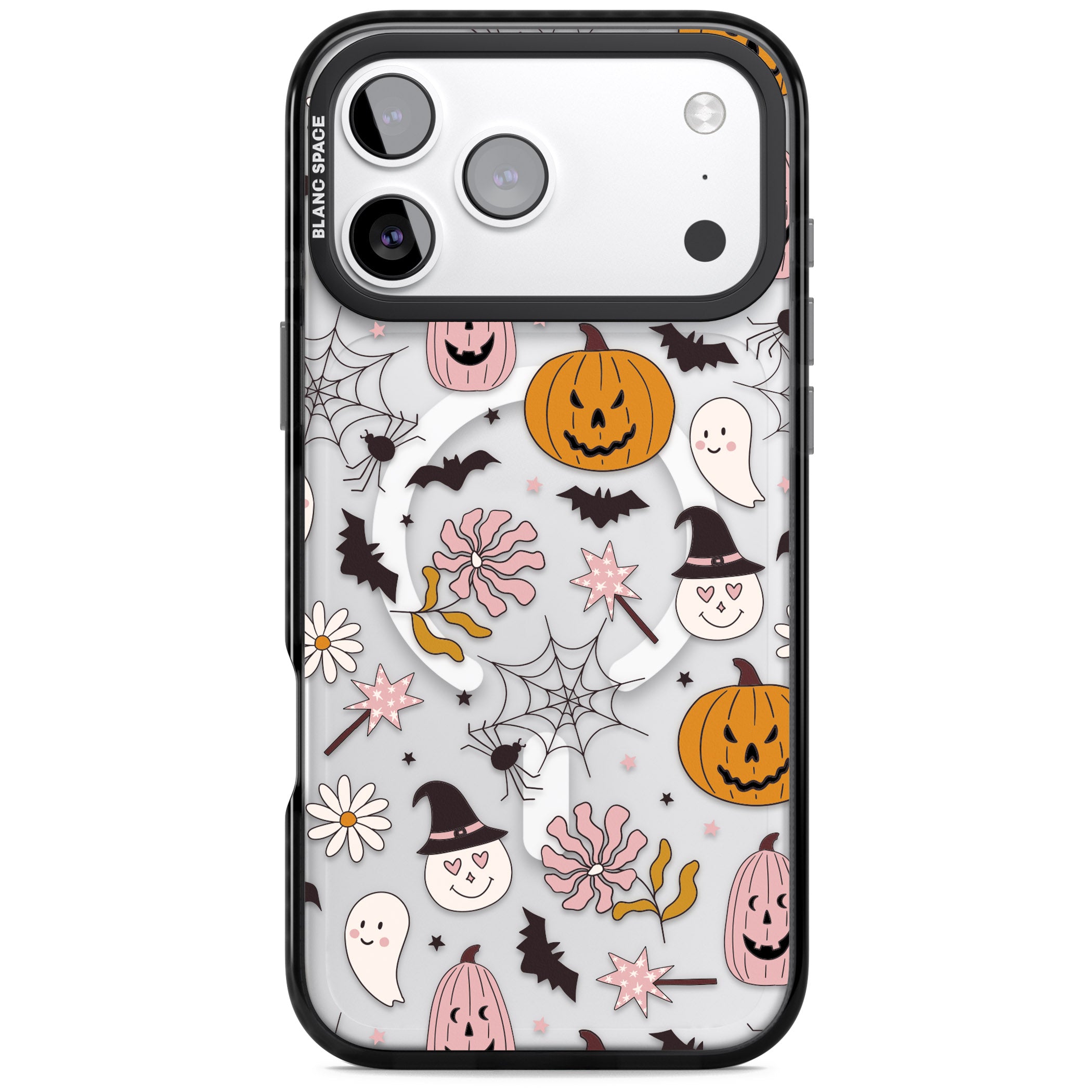 Spooky Mix iPhone 17 Pro Impact Pro Black Phone Case