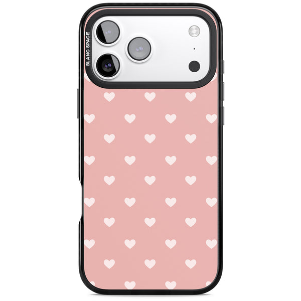 Small Heart Pattern: Pink
