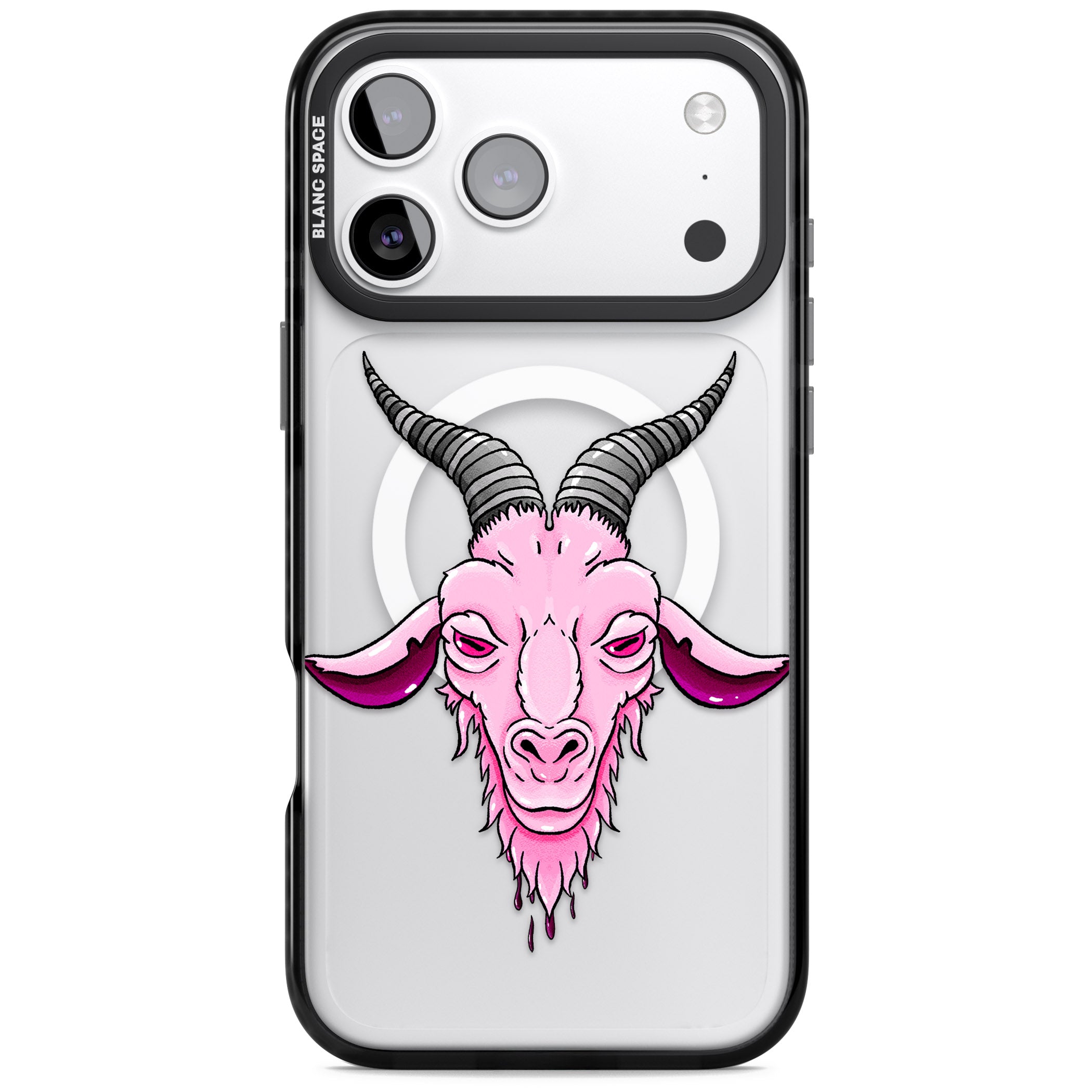 Ba Phomet iPhone 17 Pro Impact Pro Black Phone Case