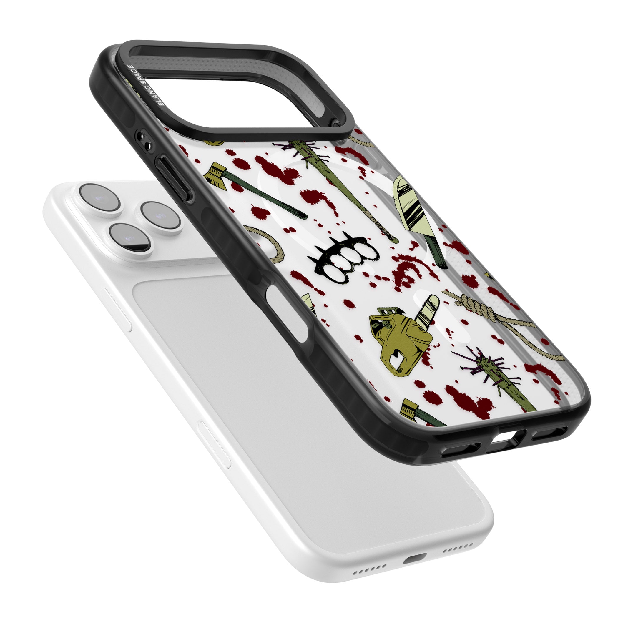 Movie Massacre iPhone 17 Pro Impact Pro Black Phone Case Colours