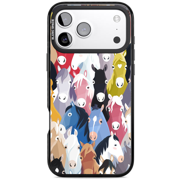 Colourful Horse Pattern
