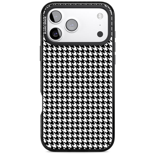 Black Houndstooth Pattern