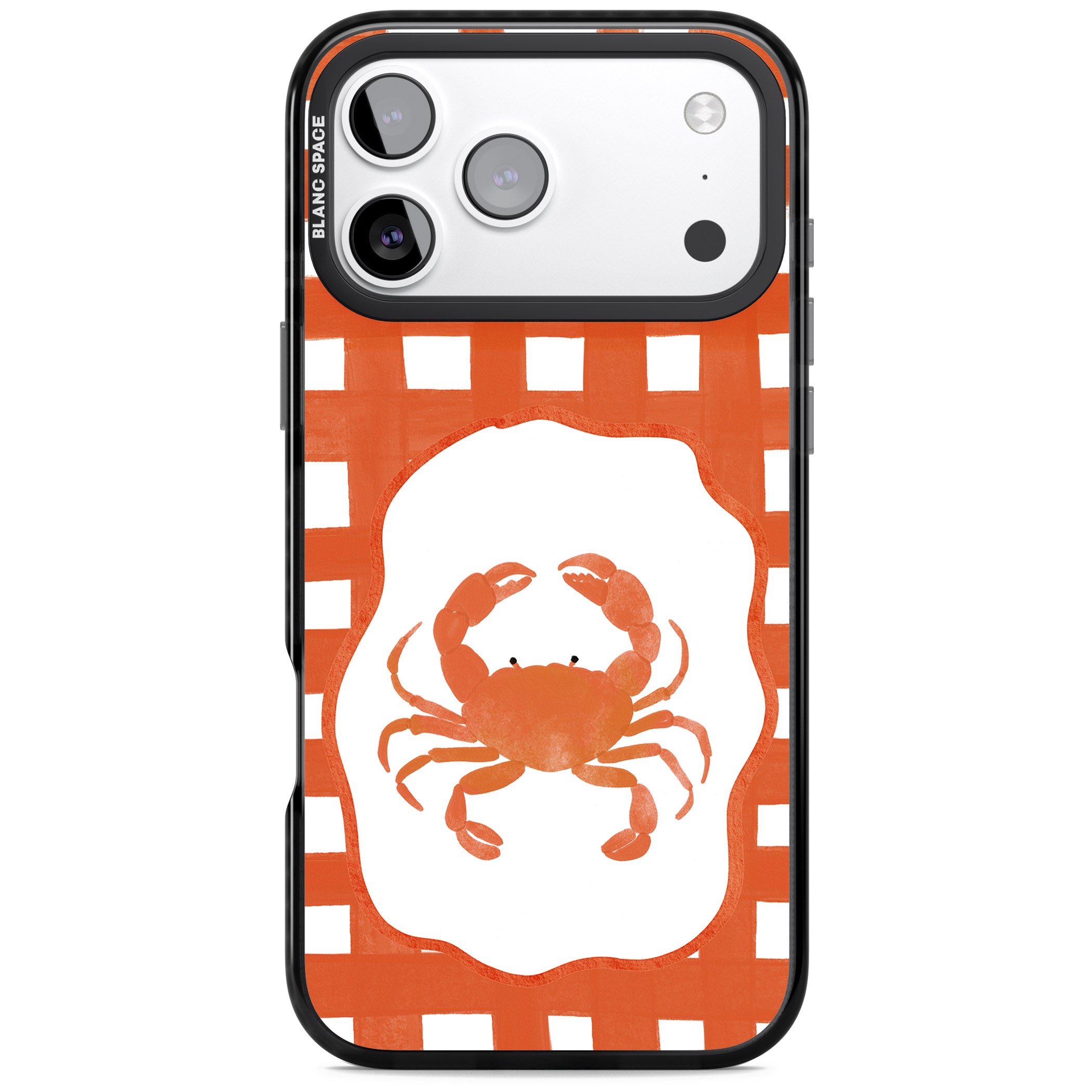 Red Lobster iPhone 17 Pro Impact Pro Black Phone Case