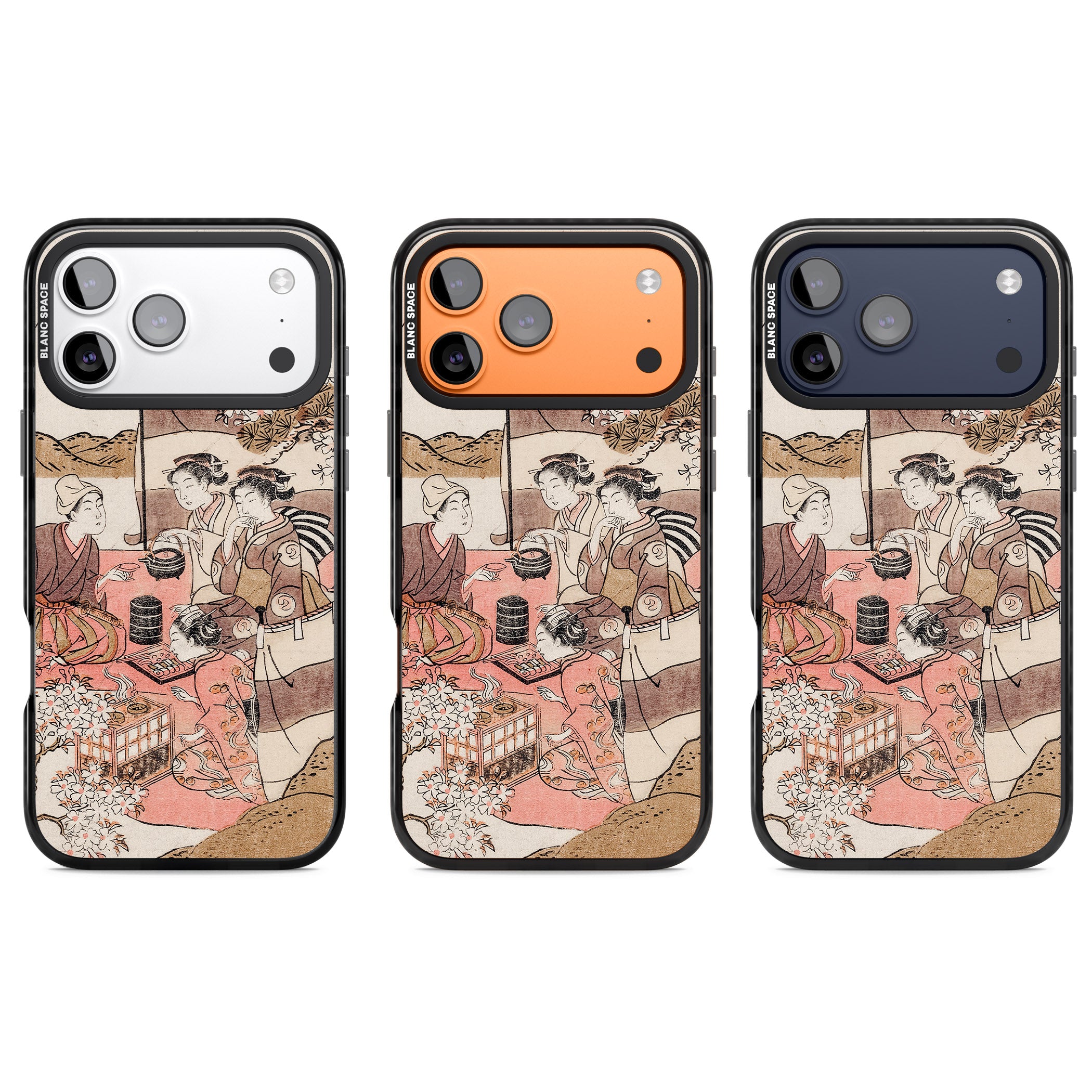 Japanese Afternoon Tea iPhone 17 Pro Impact Pro Black Phone Case APT Impact Protection