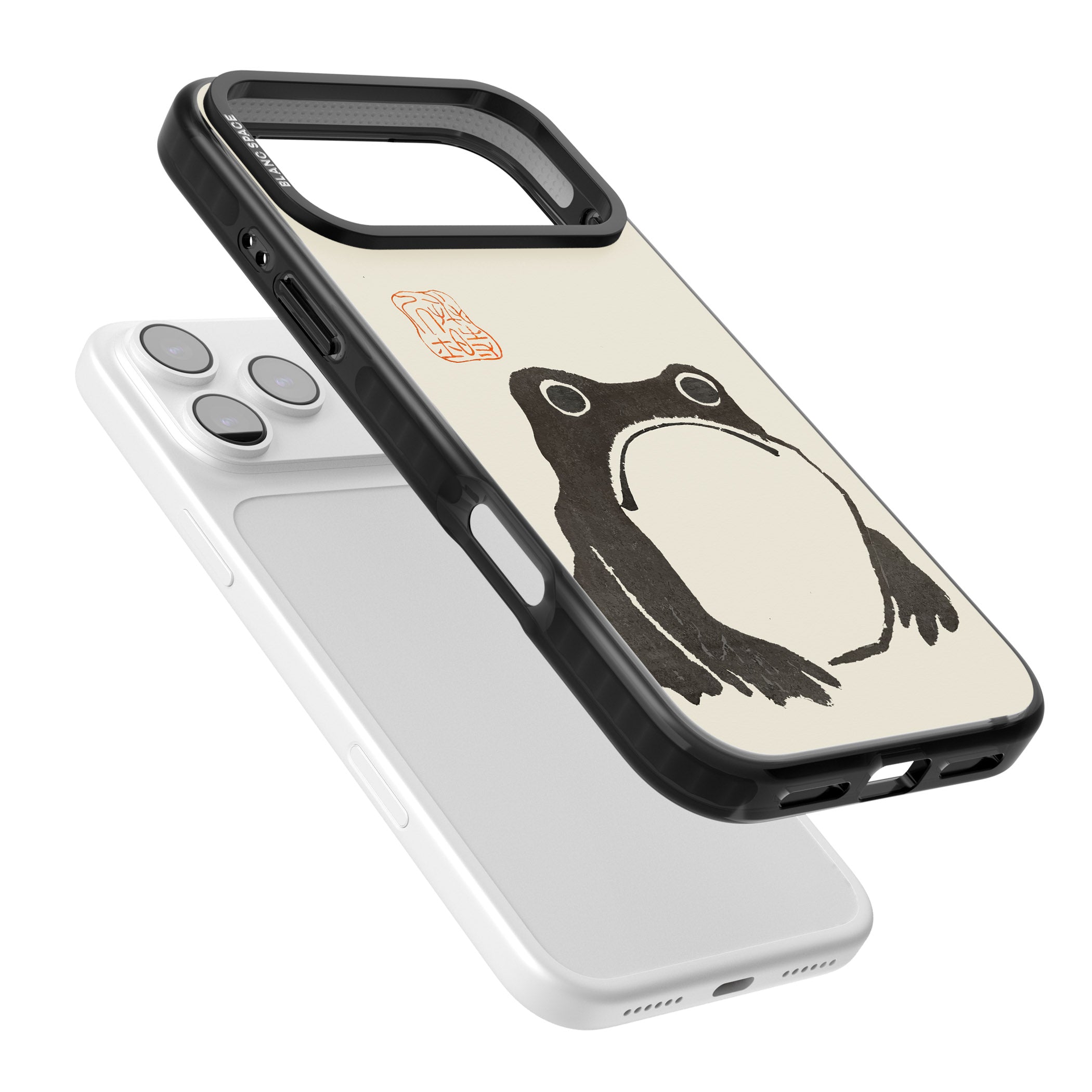 Matsumoto Hoji Frog iPhone 17 Pro Max Impact Pro Black Phone Case Colours