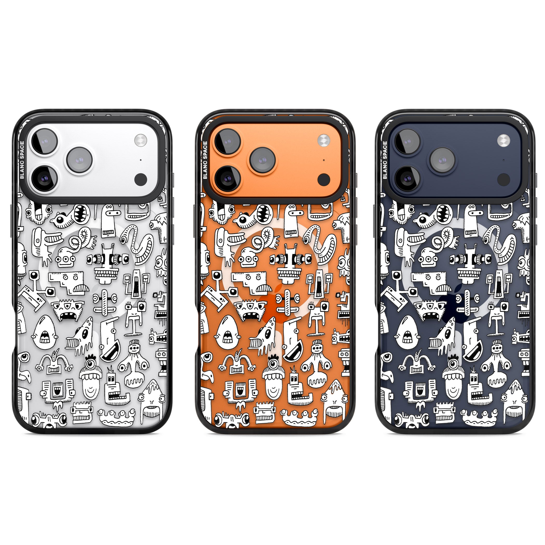 Weird Friends iPhone 17 Pro Impact Pro Black Phone Case APT Impact Protection