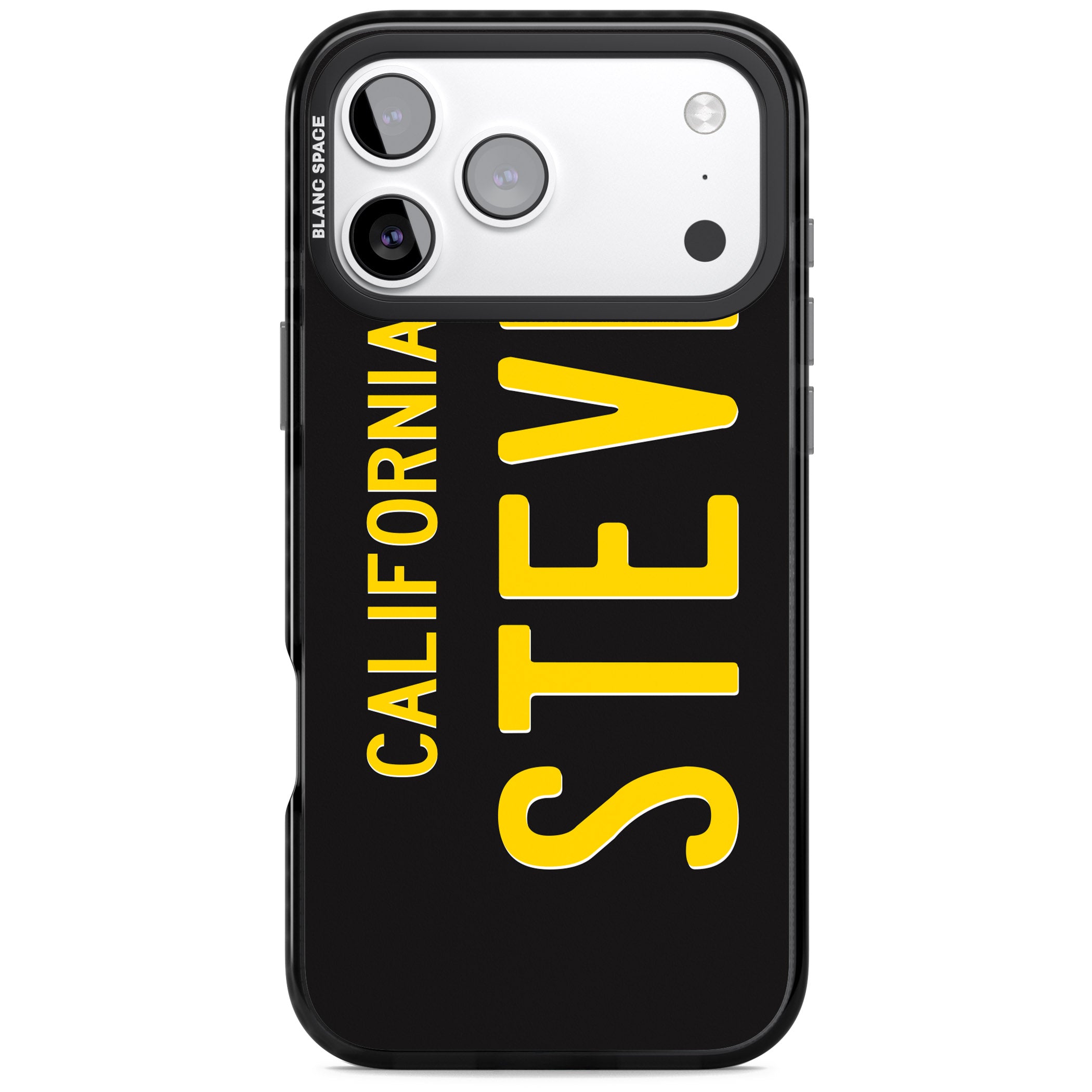 Personalised Vintage California License Plate iPhone 17 Pro Impact Pro Black Phone Case
