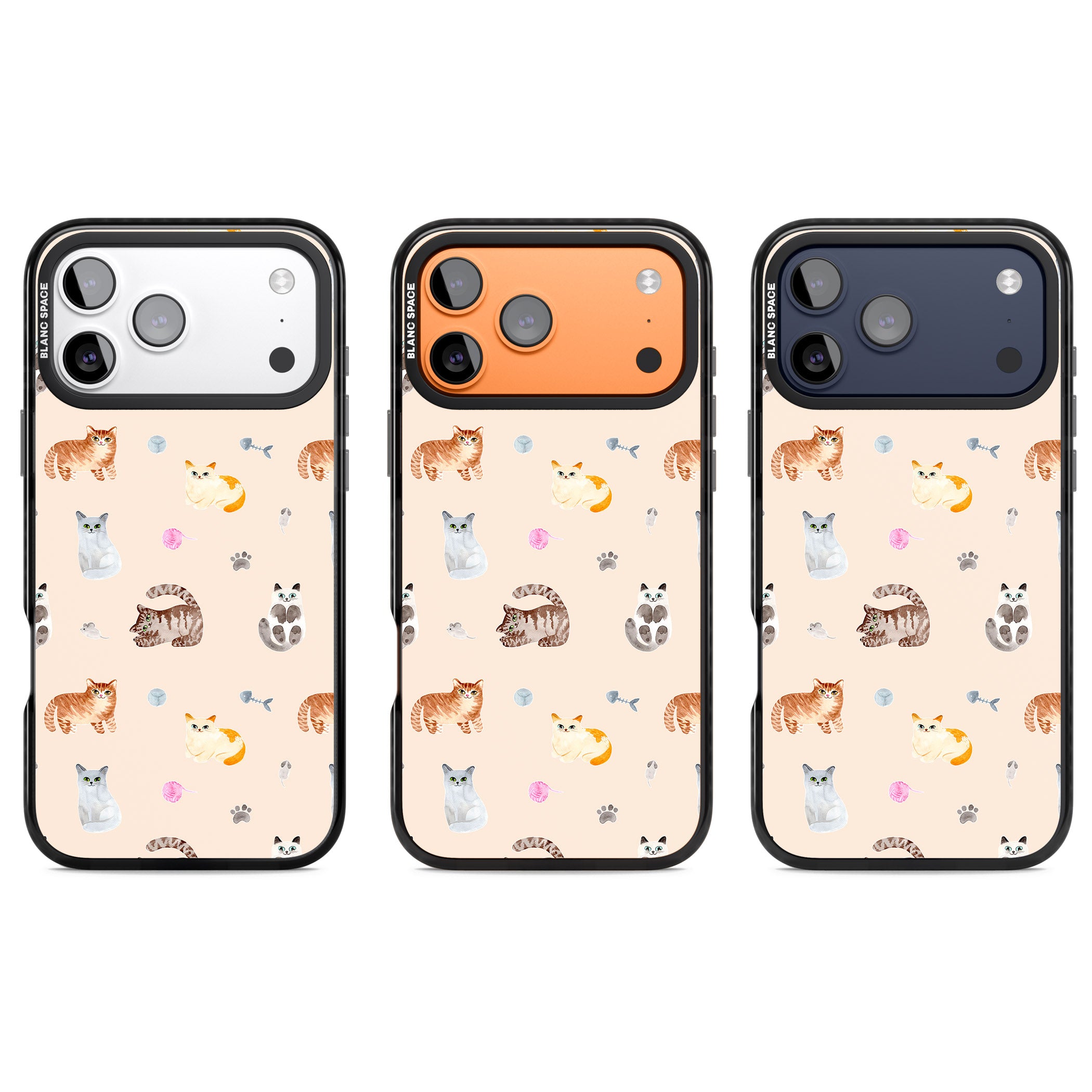 Cat Playground iPhone 17 Pro Impact Pro Black Phone Case APT Impact Protection