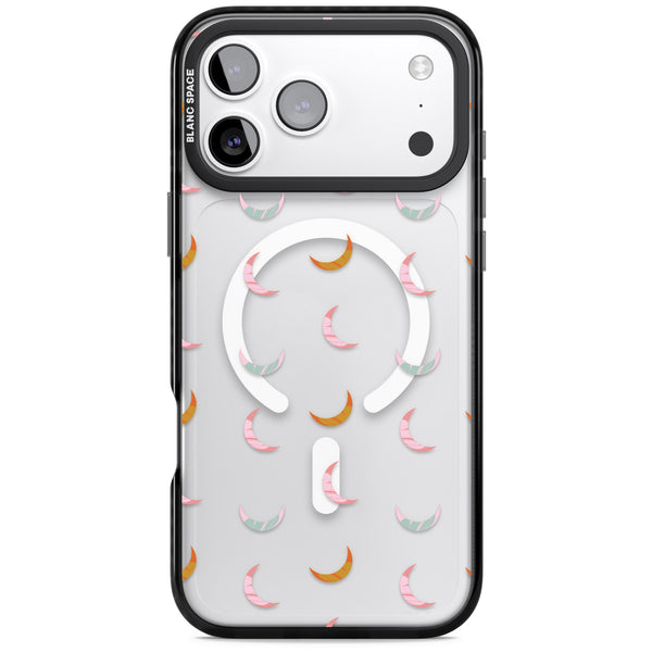 Colourful Crescent Moons