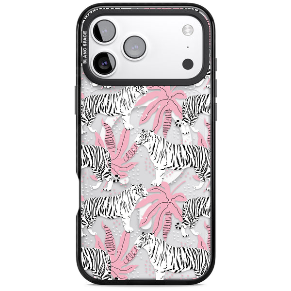 Pink & White Tropical Tigers