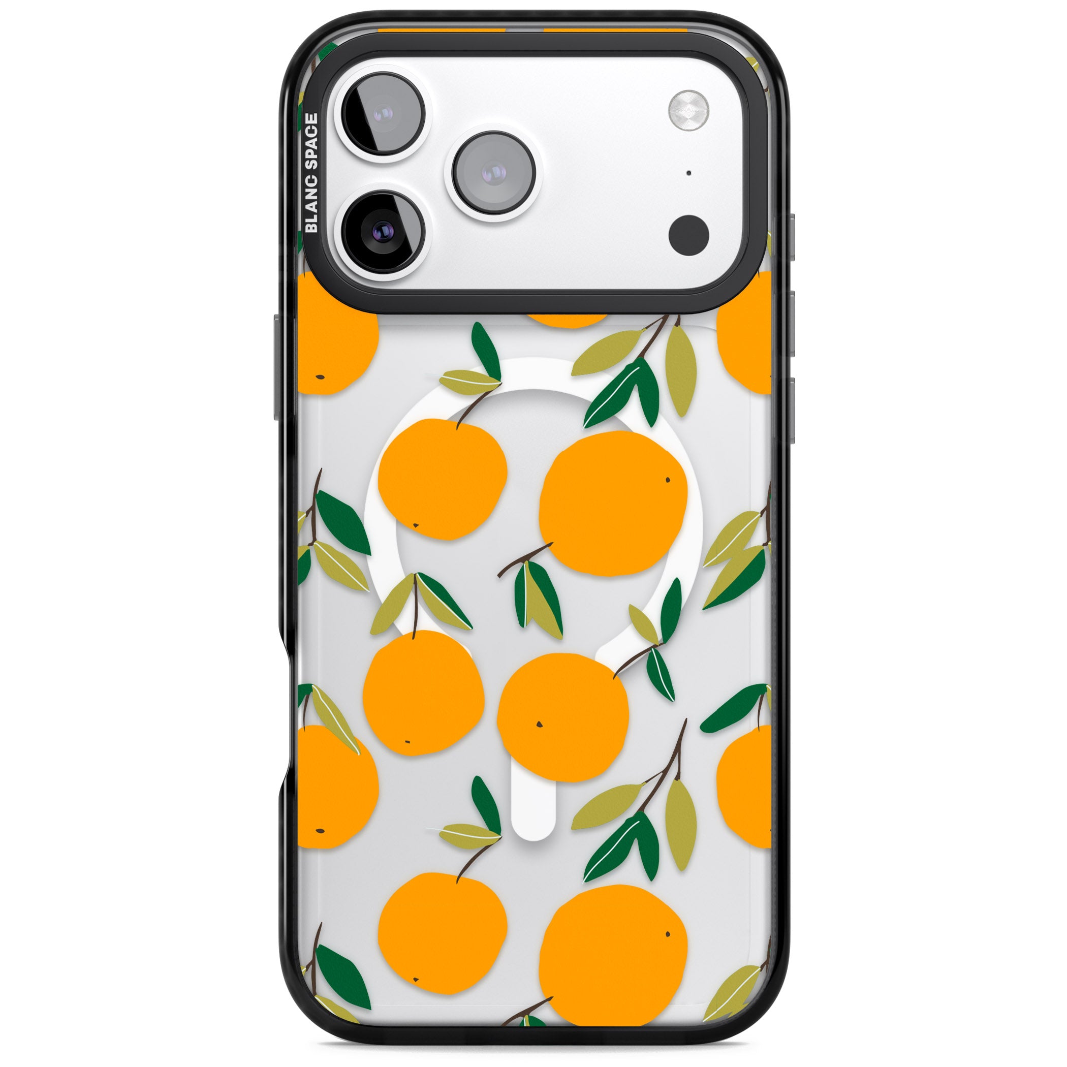 Citrus Grove iPhone 17 Pro Impact Pro Black Phone Case