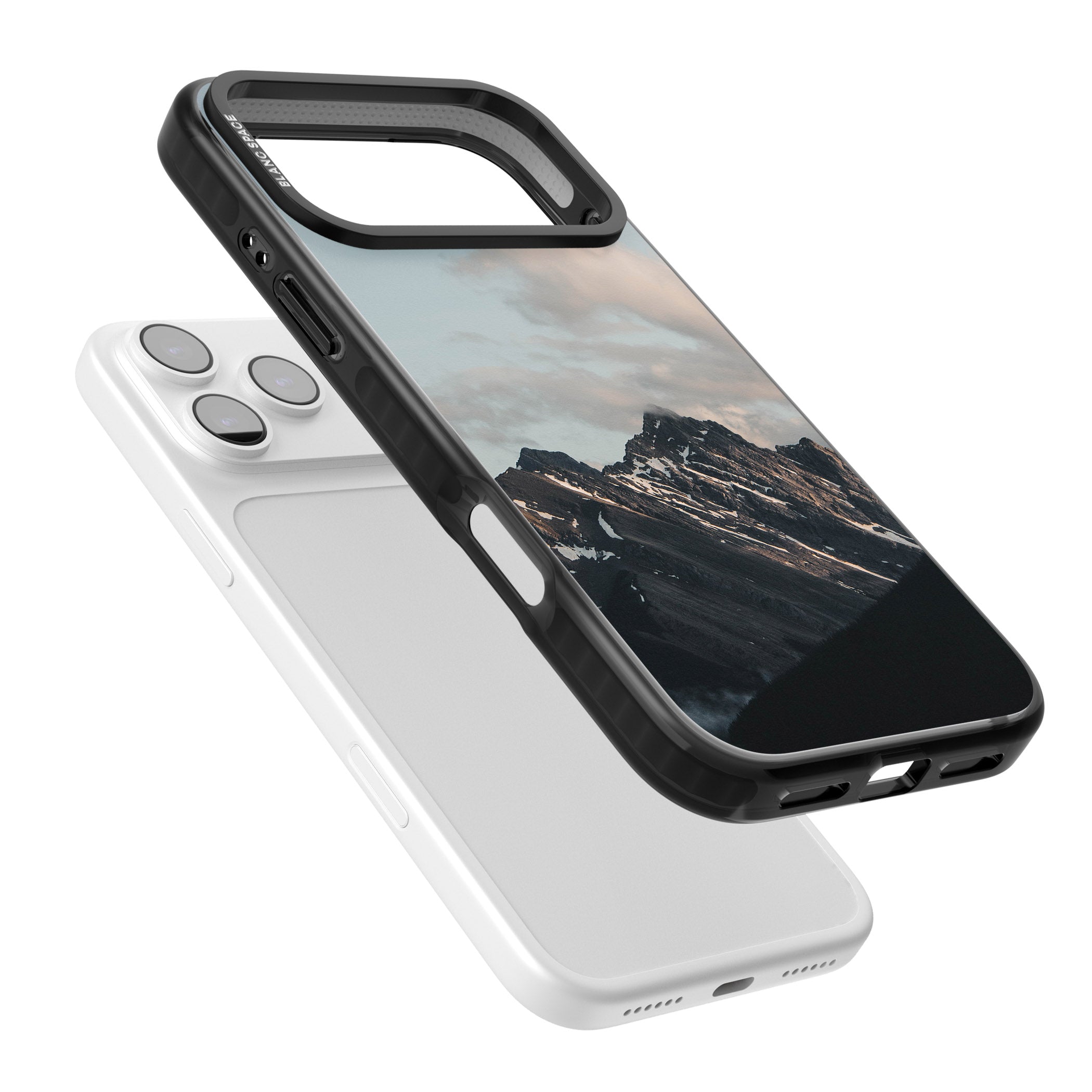 Twilight Mountain iPhone 17 Pro Impact Pro Black Phone Case Colours