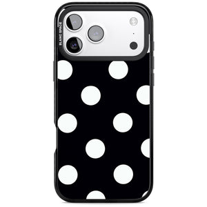 Chic Black Polka Dot