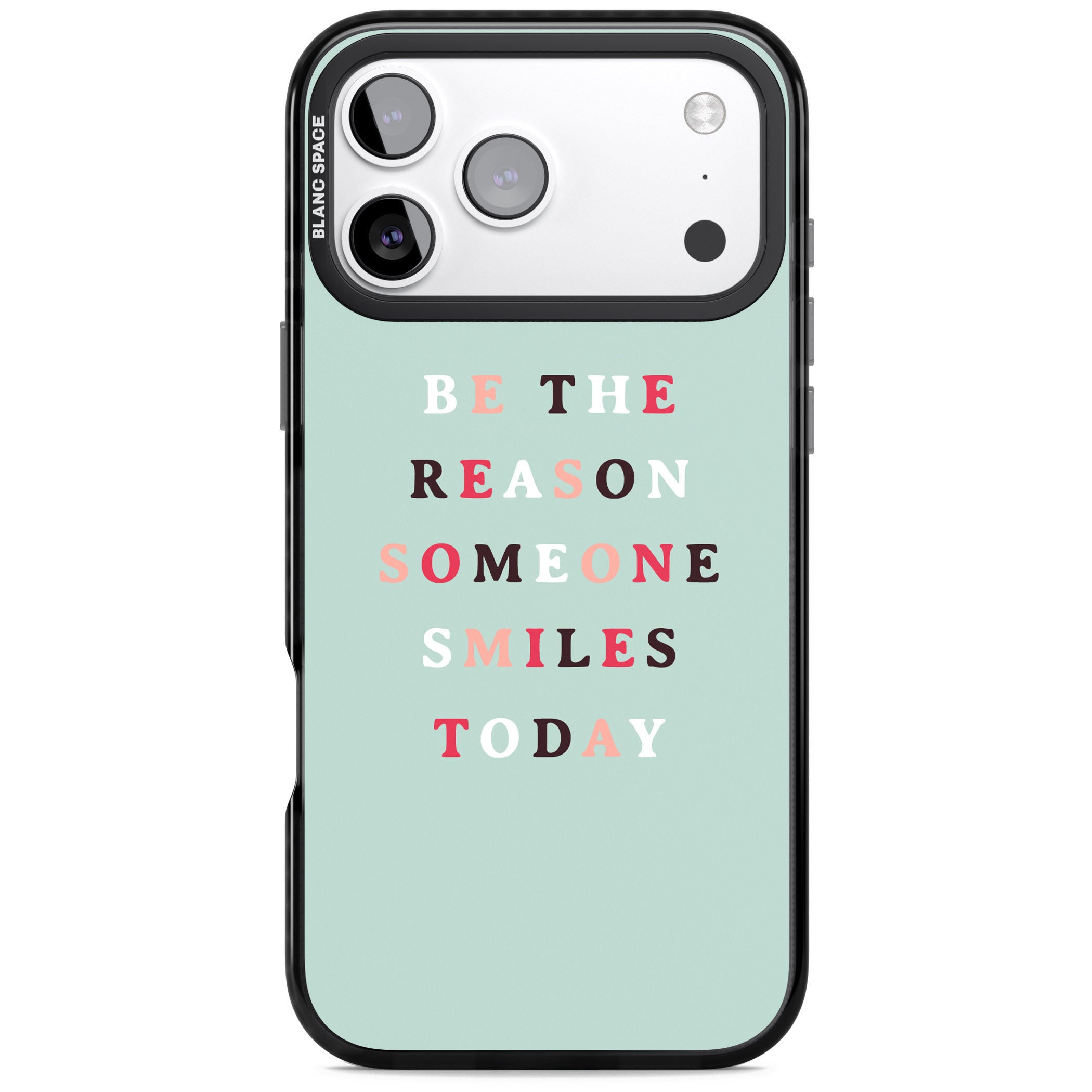 Be The Reason Quote iPhone 17 Pro Impact Pro Black Phone Case