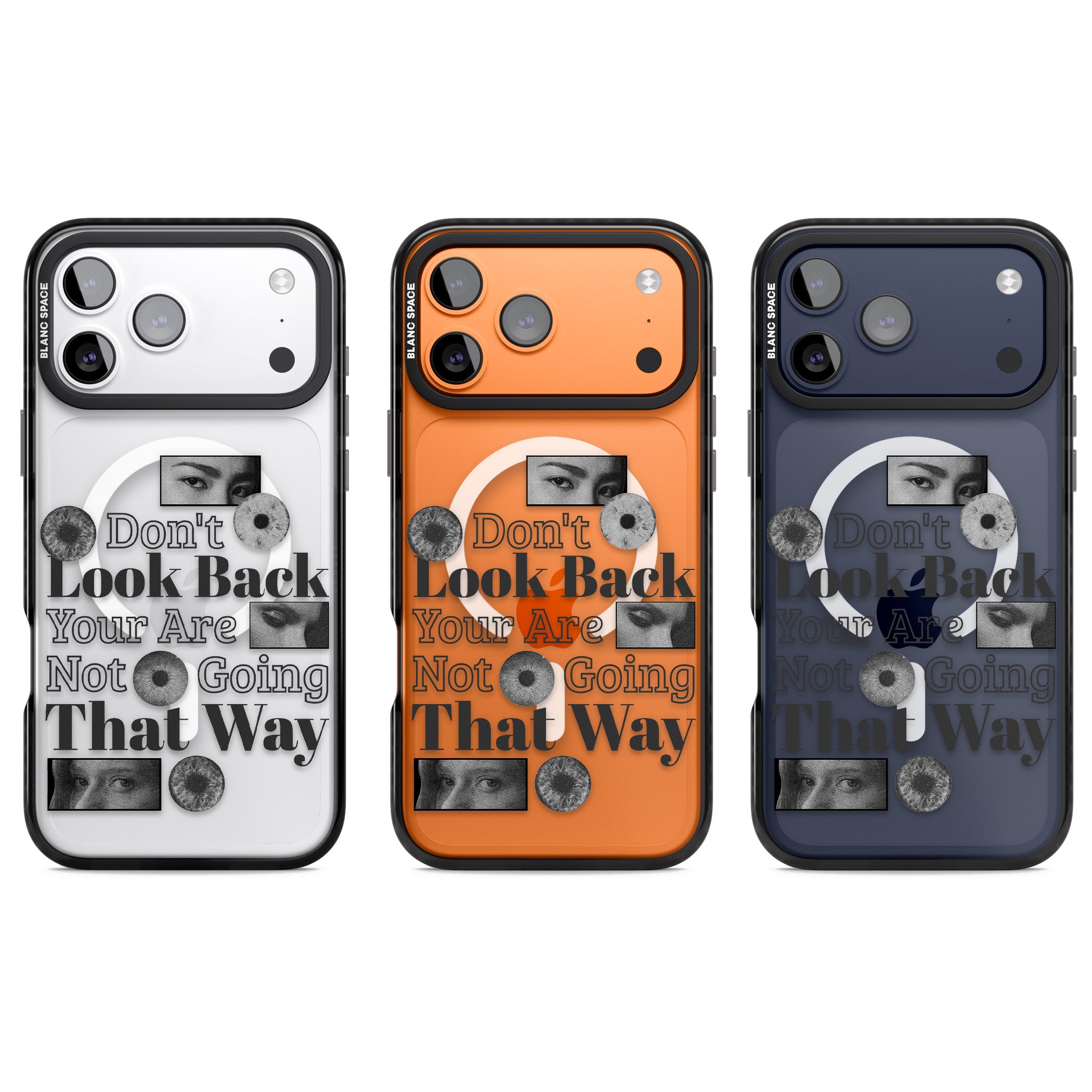 Dont Look Back iPhone 17 Pro Impact Pro Black Phone Case APT Impact Protection