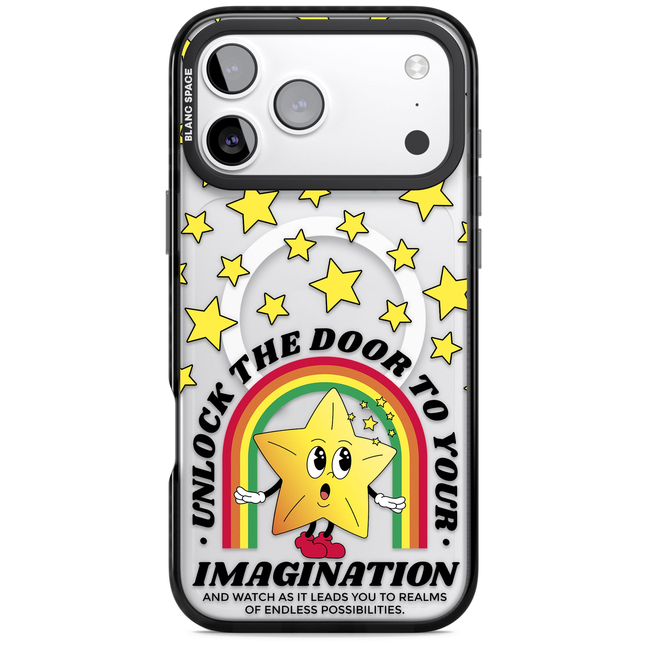 Imagination iPhone 17 Pro Max Impact Pro Black Phone Case