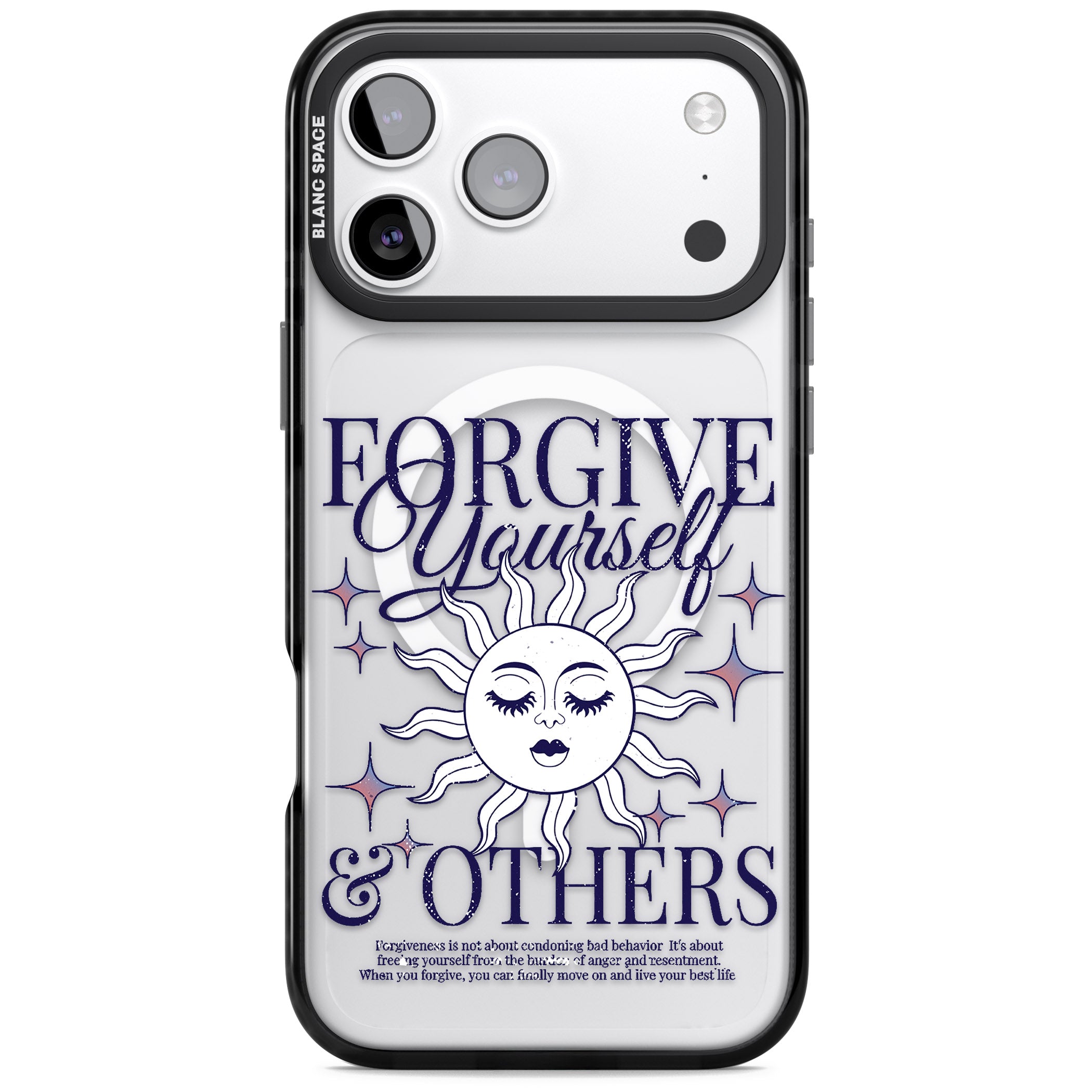 Forgiveness iPhone 17 Pro Impact Pro Black Phone Case