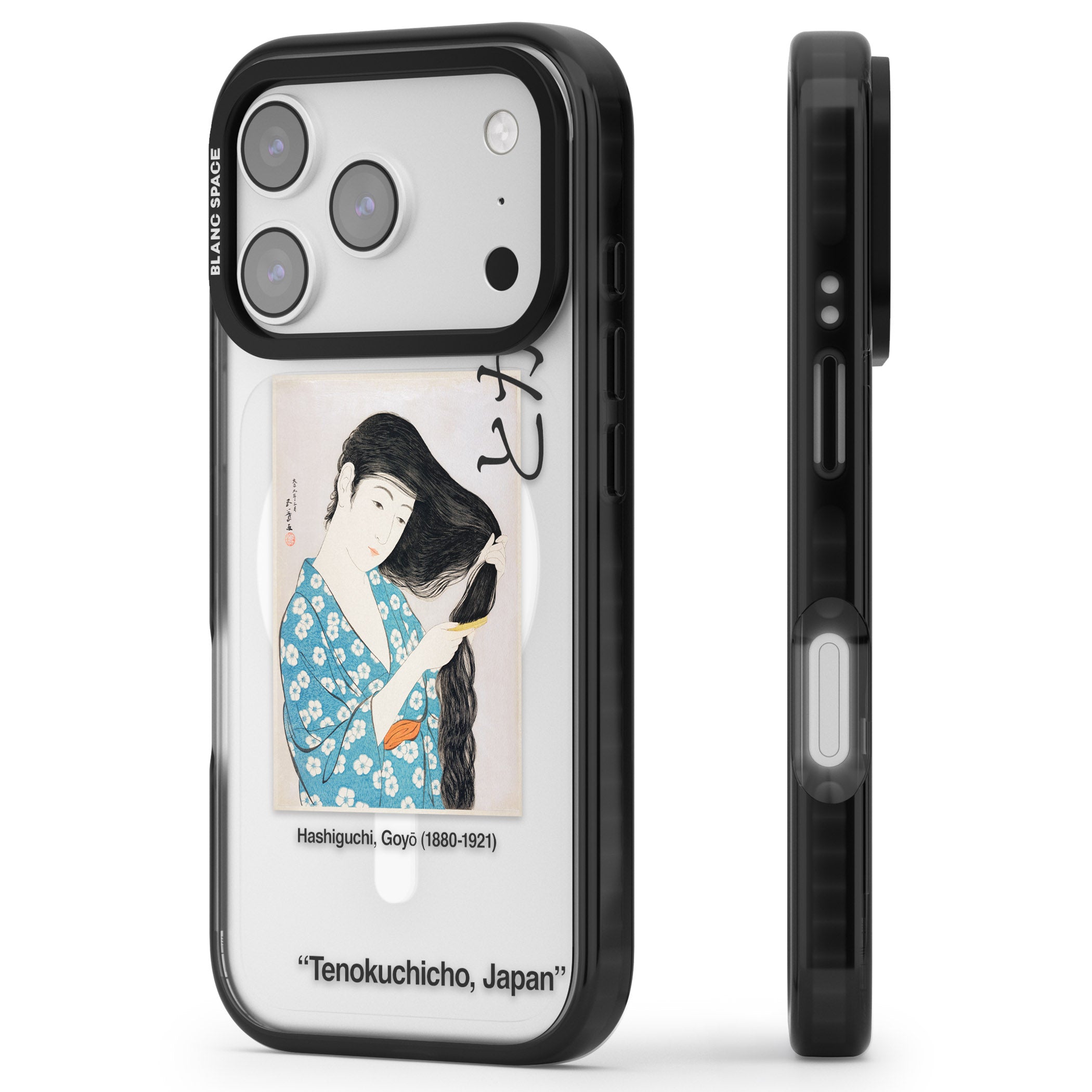 Goyo Hashiguchi iPhone 17 Pro Impact Pro Black Phone Case Side Profile
