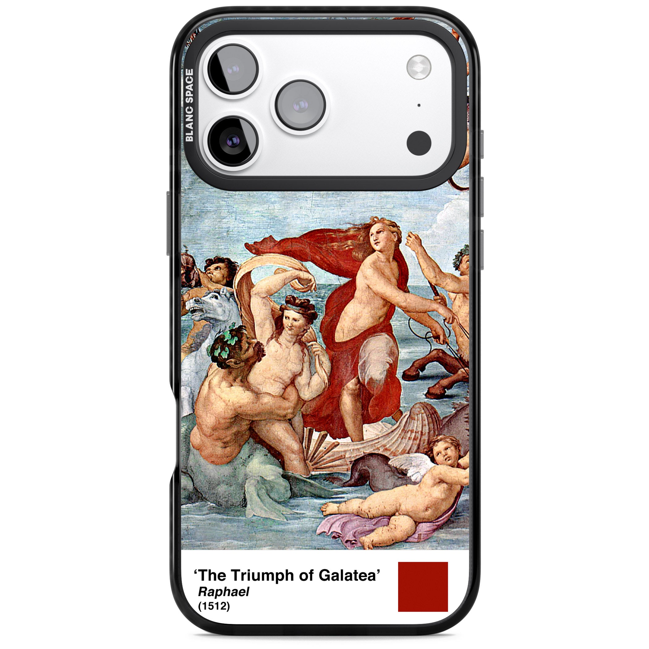 The Triumph Of Galatea iPhone 17 Pro Impact Pro Black Phone Case