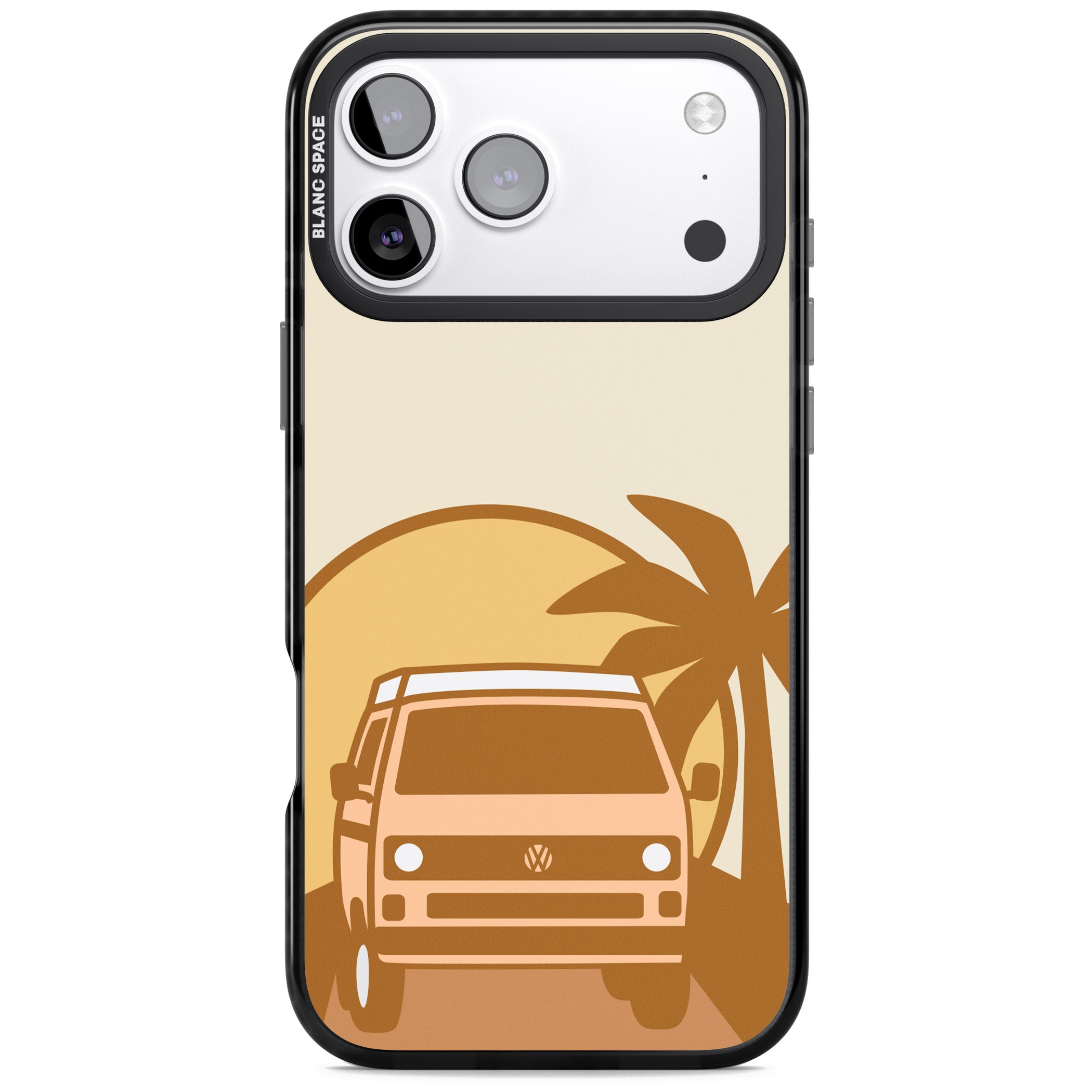 Sunset Van iPhone 17 Pro Impact Pro Black Phone Case