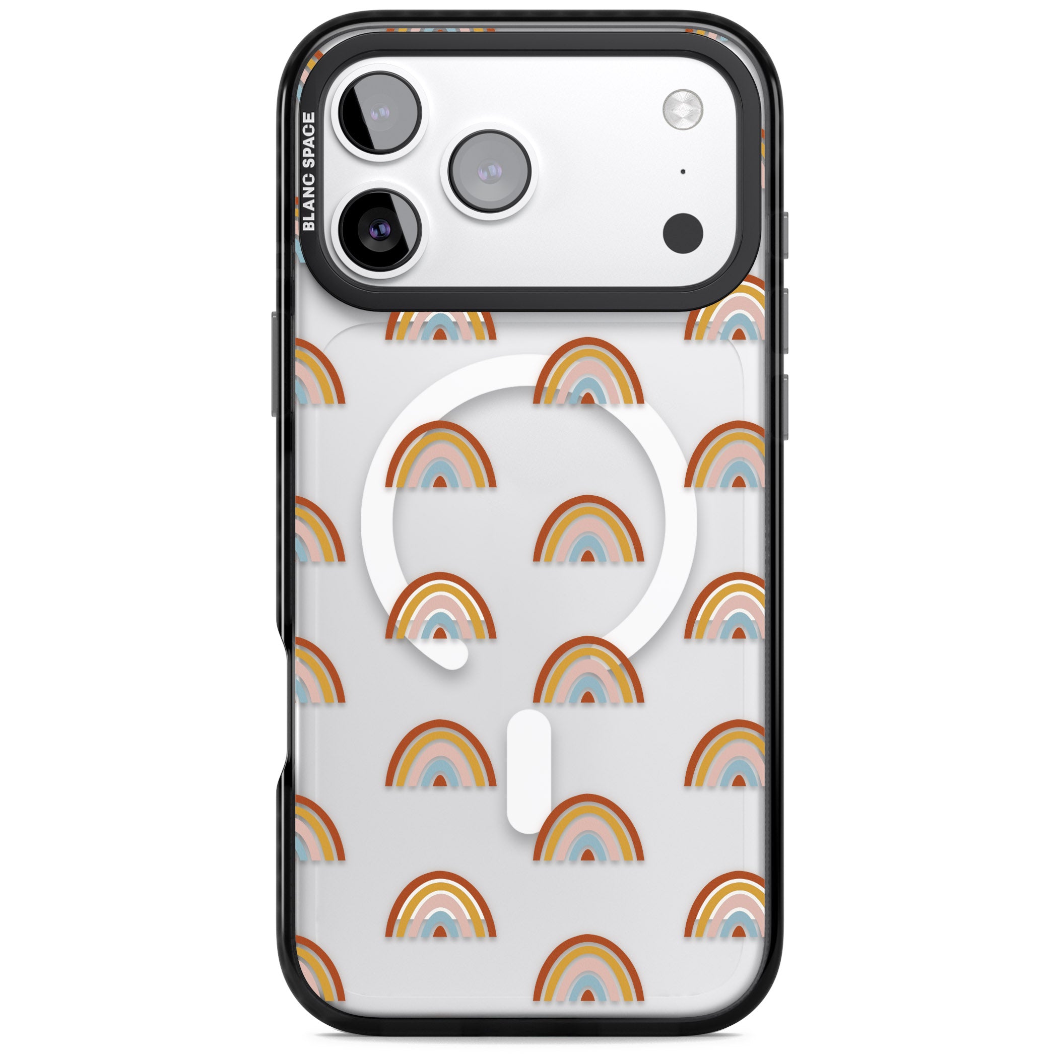Scandi Rainbow iPhone 17 Pro Max Impact Pro Black Phone Case